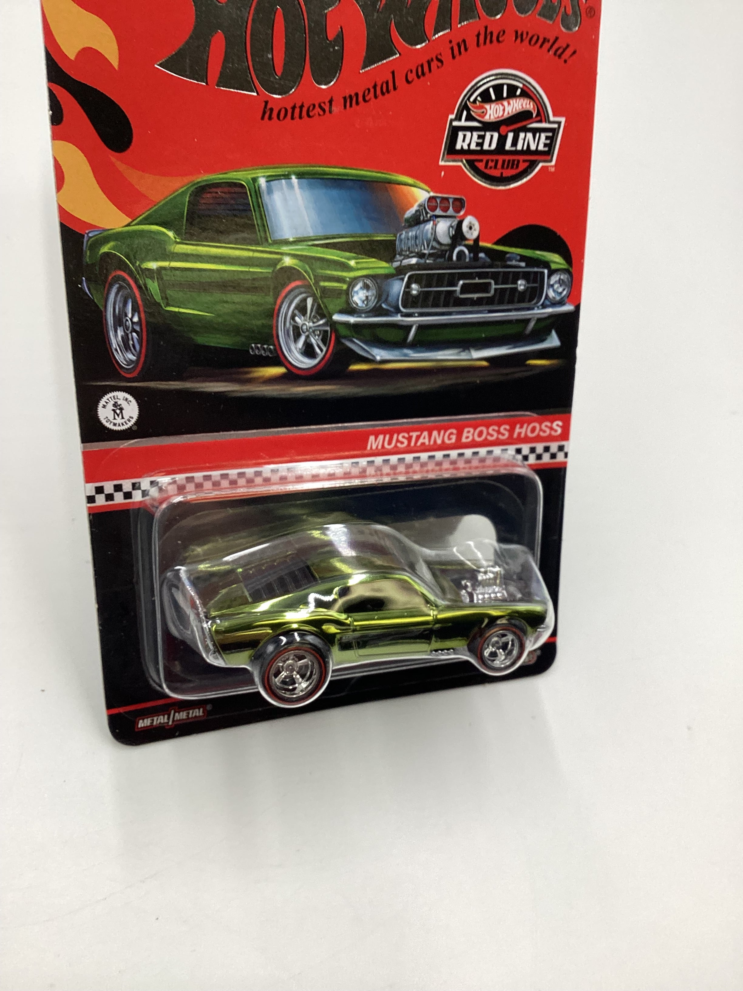 2022 Hot wheels RLC Mustang Boss Hoss Olive Green 01088/30000 with