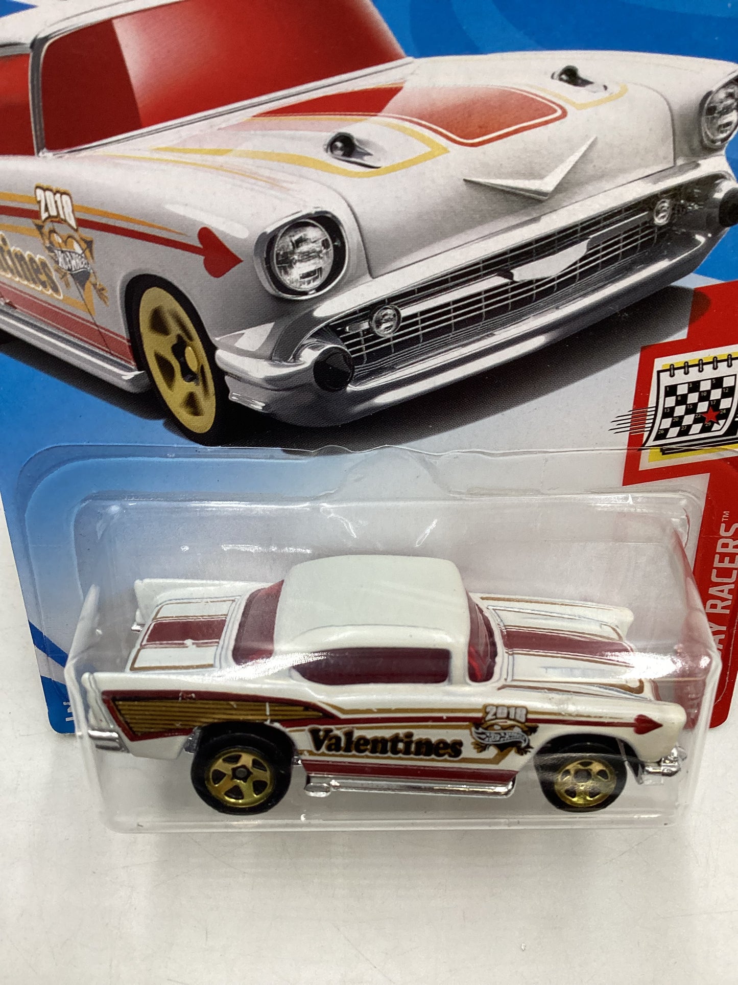 2018 Hot Wheels #100 57 Chevy 18i