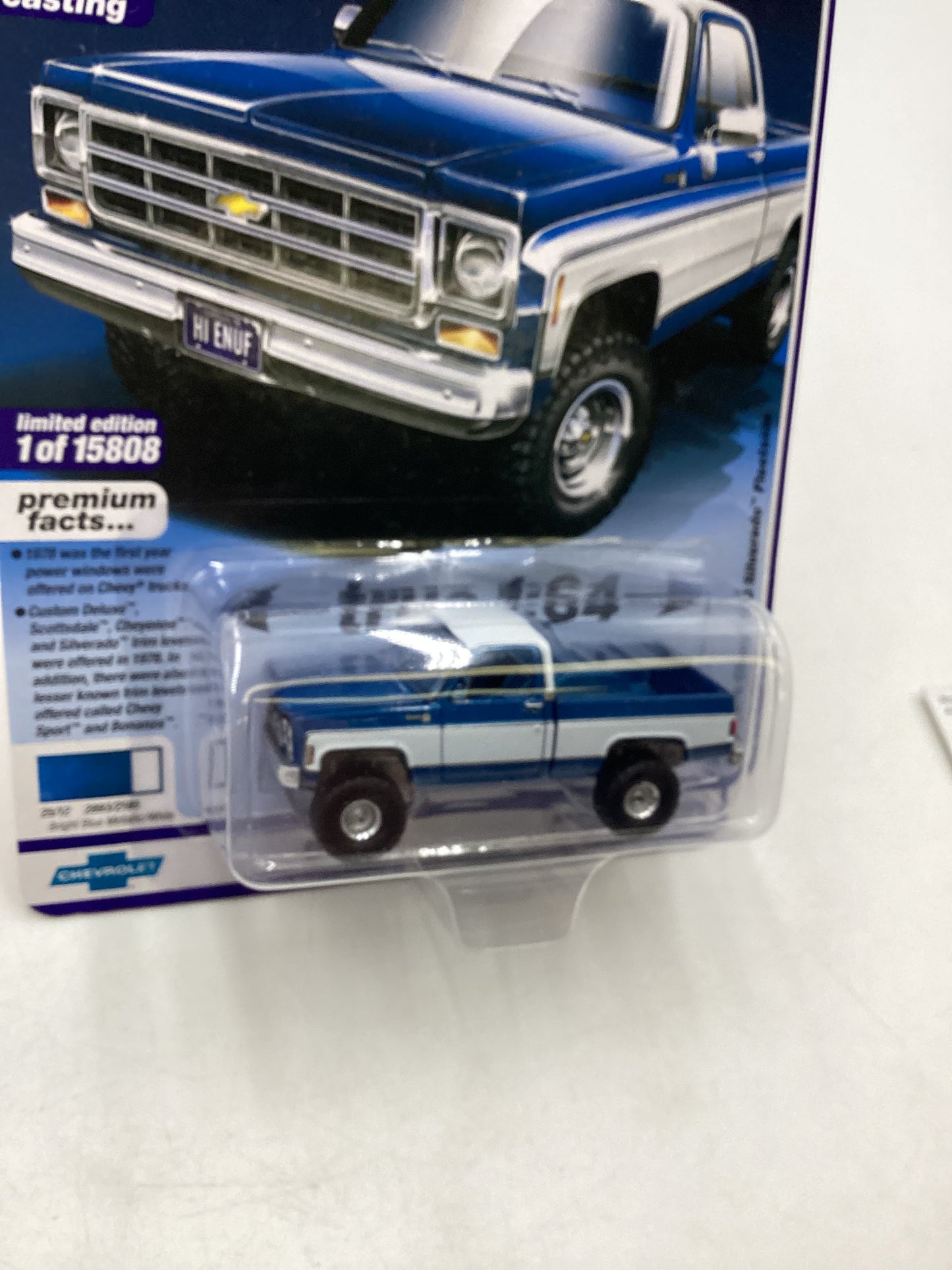 Auto World Muscle Trucks 1978 Chevy K10 Silverado Fleetside 185A
