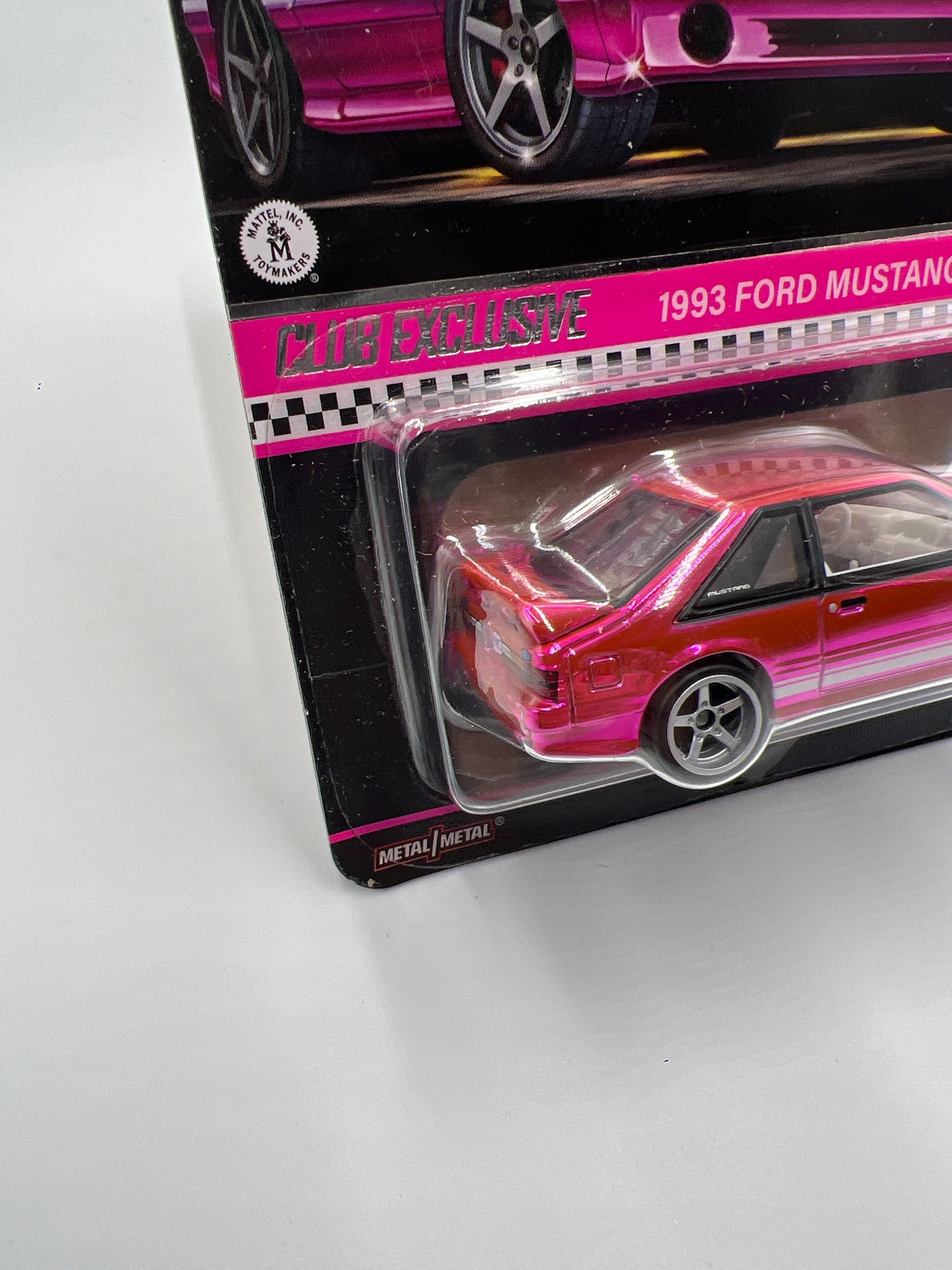 2024 Hot Wheels RLC Club Exclusive Pink 1993 Ford Mustang Cobra W/Protector