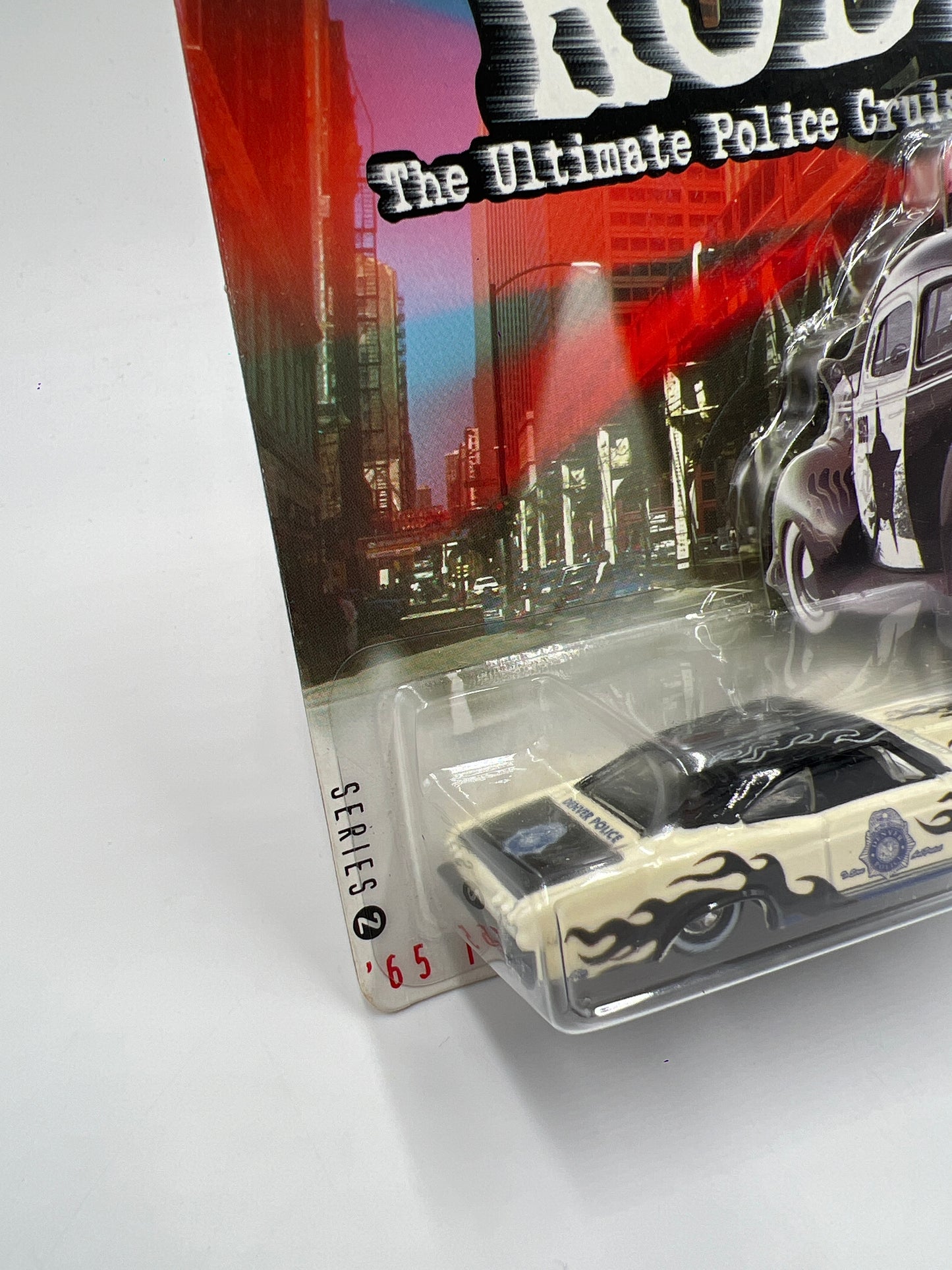 Hot Wheels Cop Rods Series 2 Denver Co 65 Impala Lowrider W/Real Riders