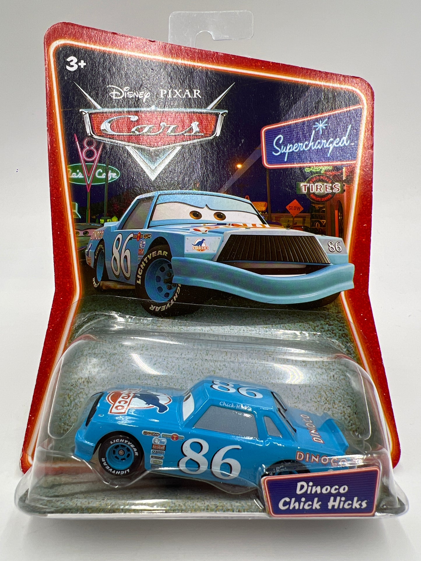 Disney Pixar Cars Supercharged Dinoco Chick Hicks