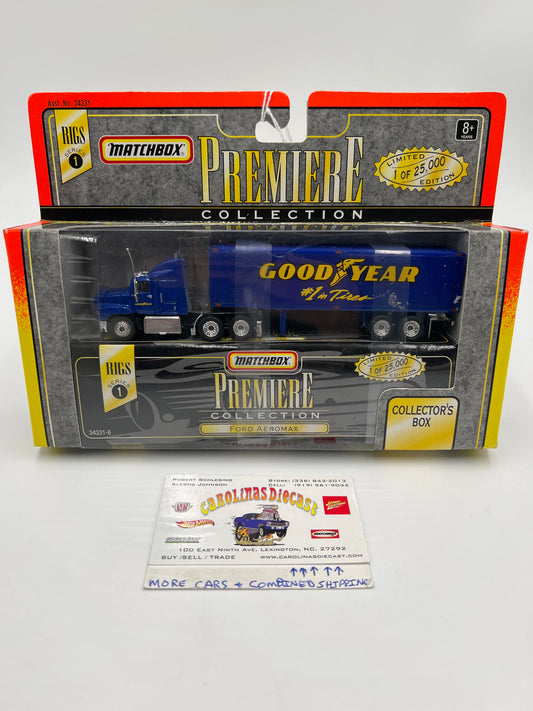Matchbox Premiere Rigs Series 1 Ford Aeromax Goodyear