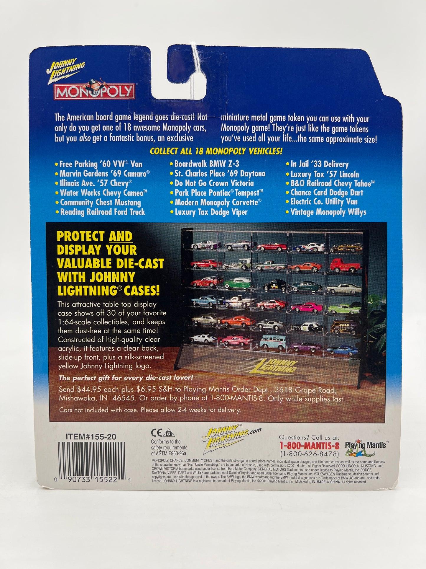 Johnny Lightning Monopoly 1969 Dodge Daytona Pink 230D