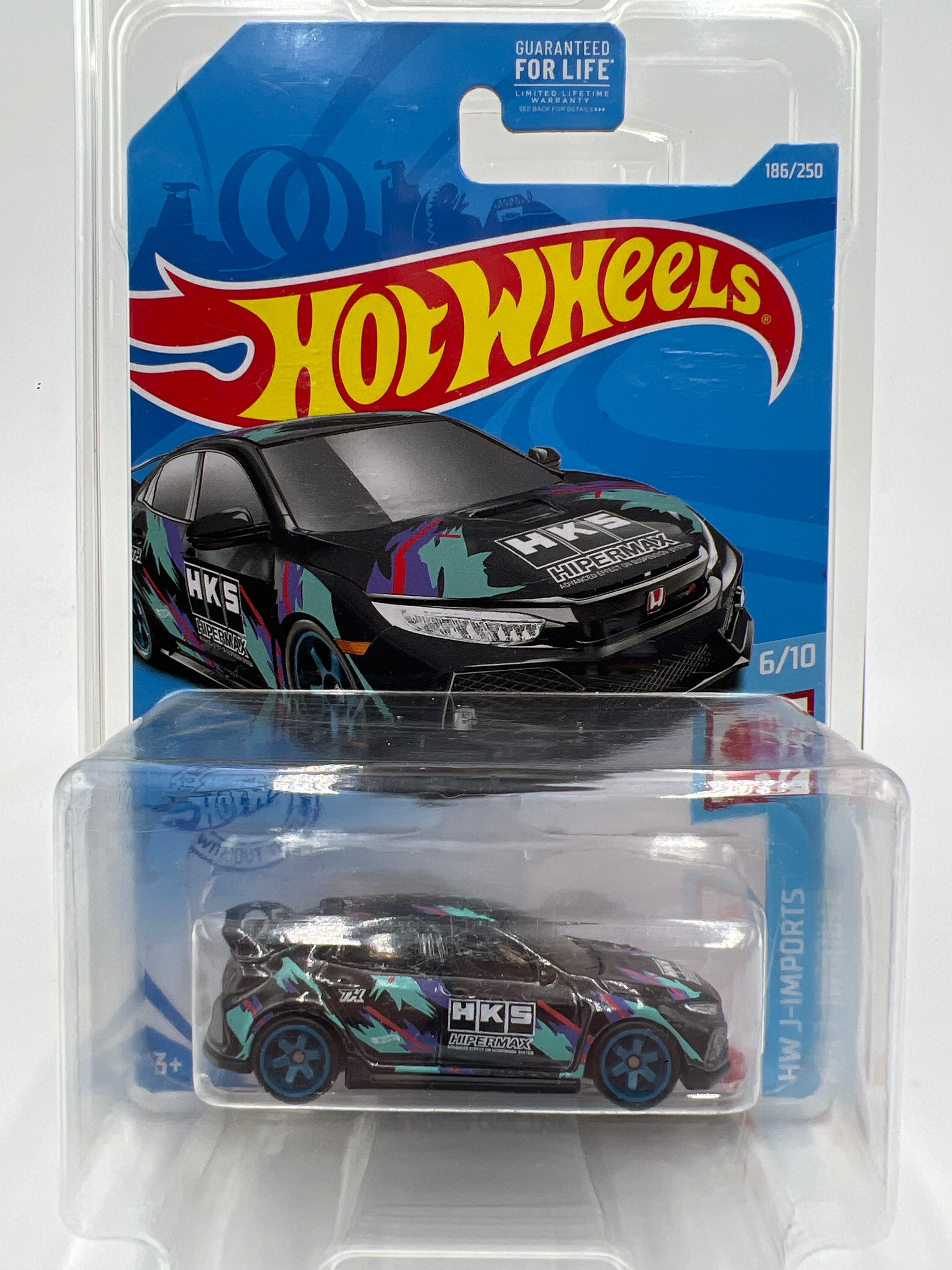 ホットウィール スーパートレジャーハント ホンダ シビック タイプR HKS Hot Wheels Factory Sealed 2021 Super Treasure Hunt - 2018 HKS