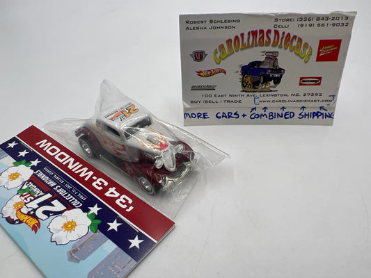 Hot Wheels 21st Annual Collectors Nationals Atlanta 34 Ford 3-Window White