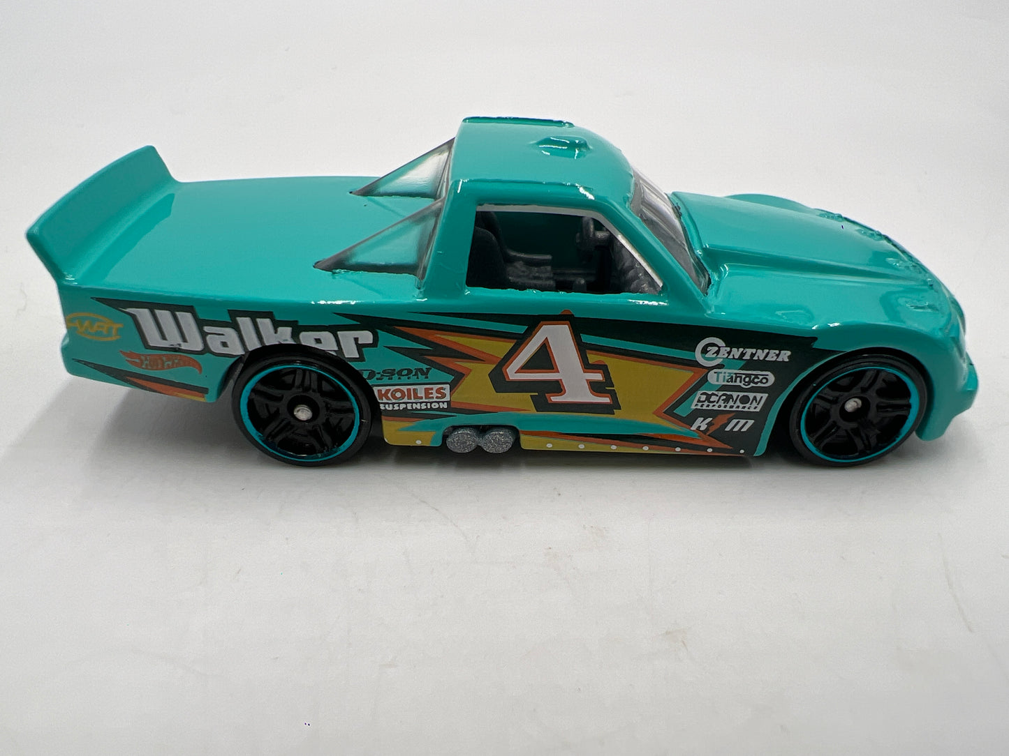 2019 Hot Wheels Mystery Models Series 2 #4 Circle Trucker Turquoise