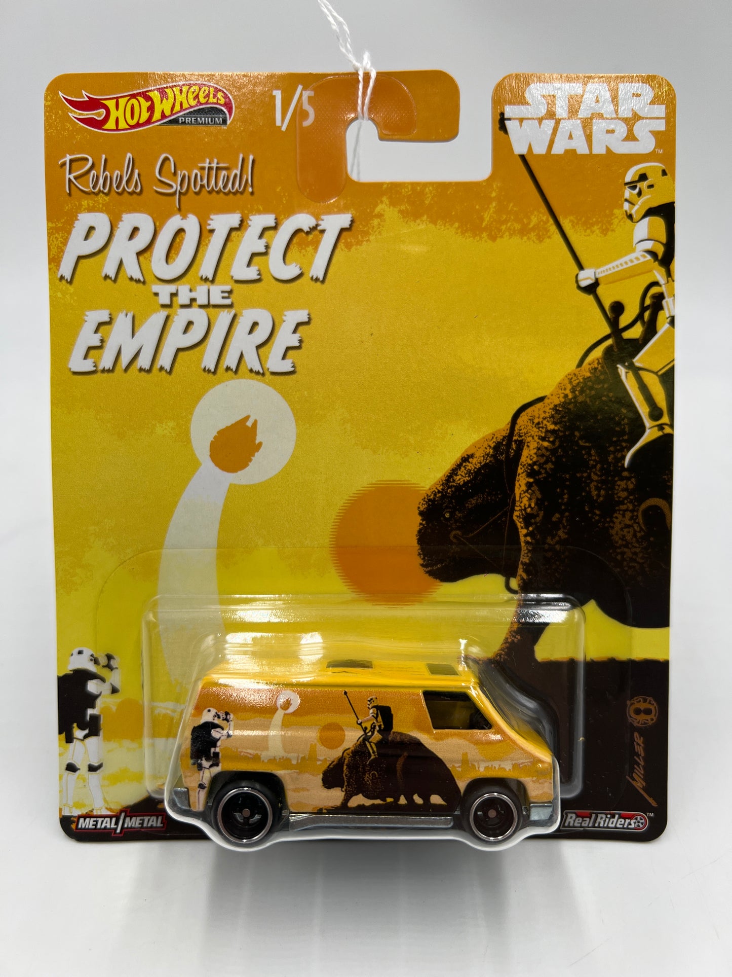 Hot Wheels Star Wars #1 Super Van Yellow 255B