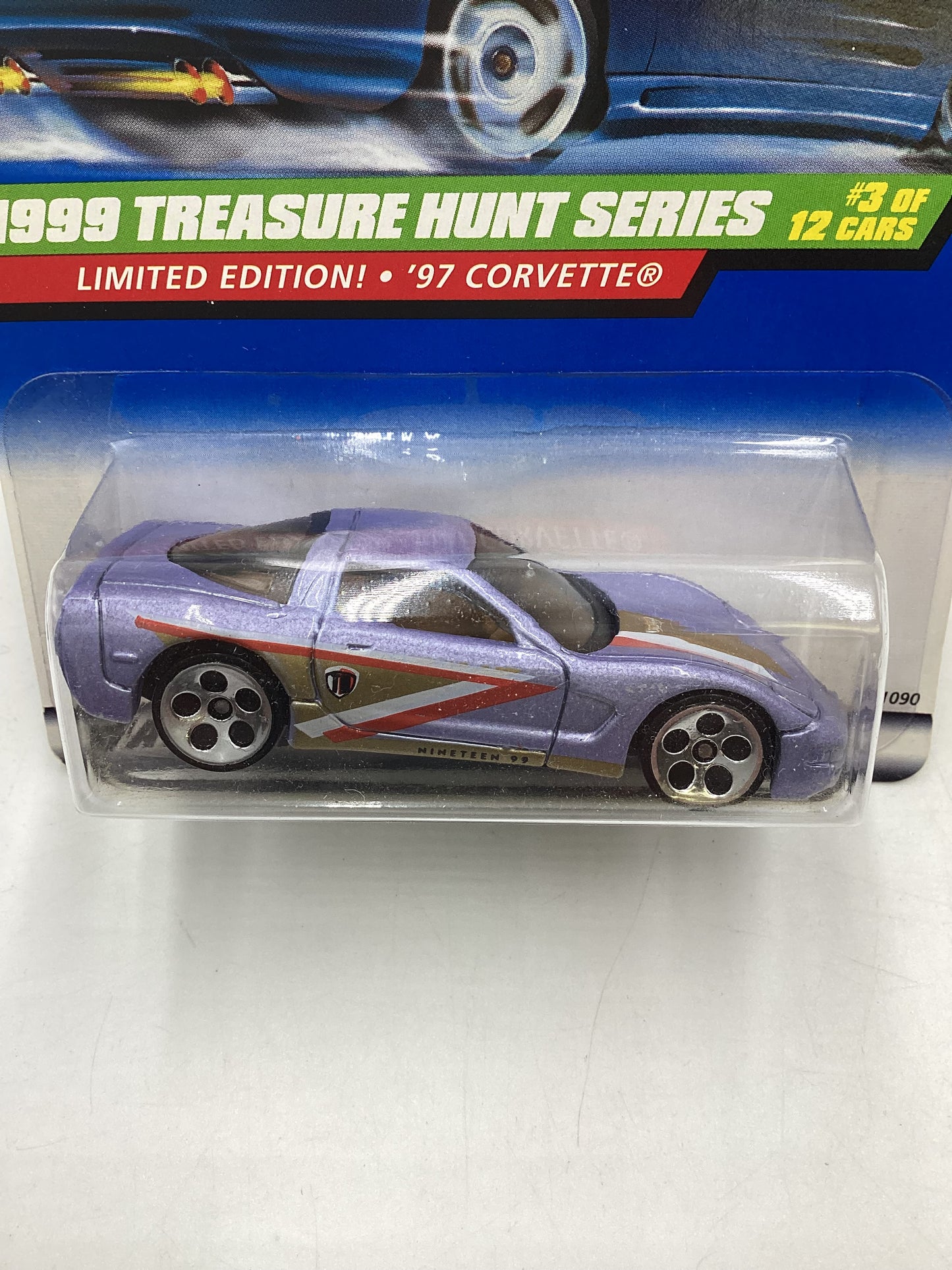 1999 Hot Wheels Treasure Hunt 3/12 97 Corvette #931 275H