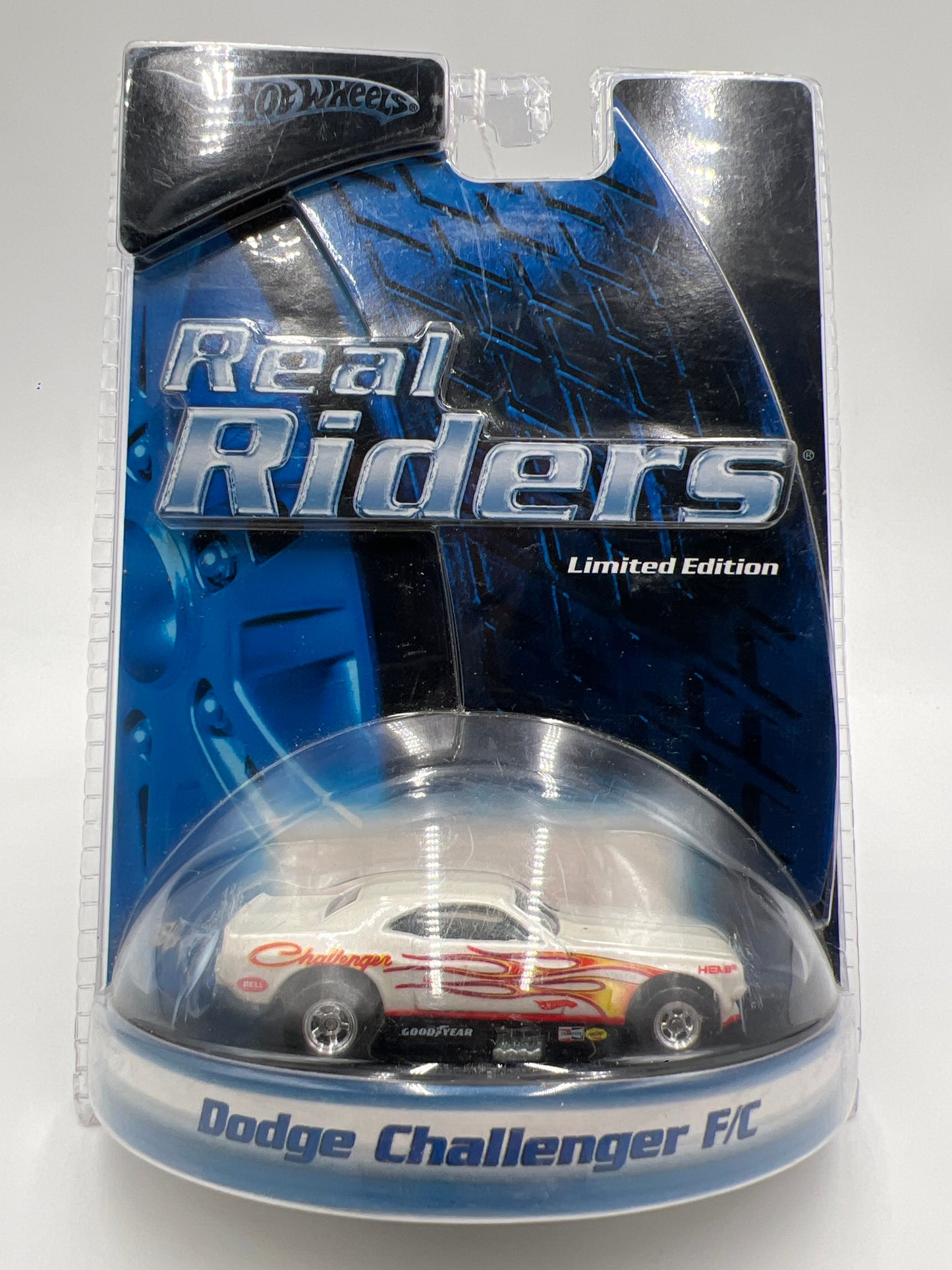 2005 Hot Wheels Real Riders Limited Edition Series Dodge Challenger F/C White SR