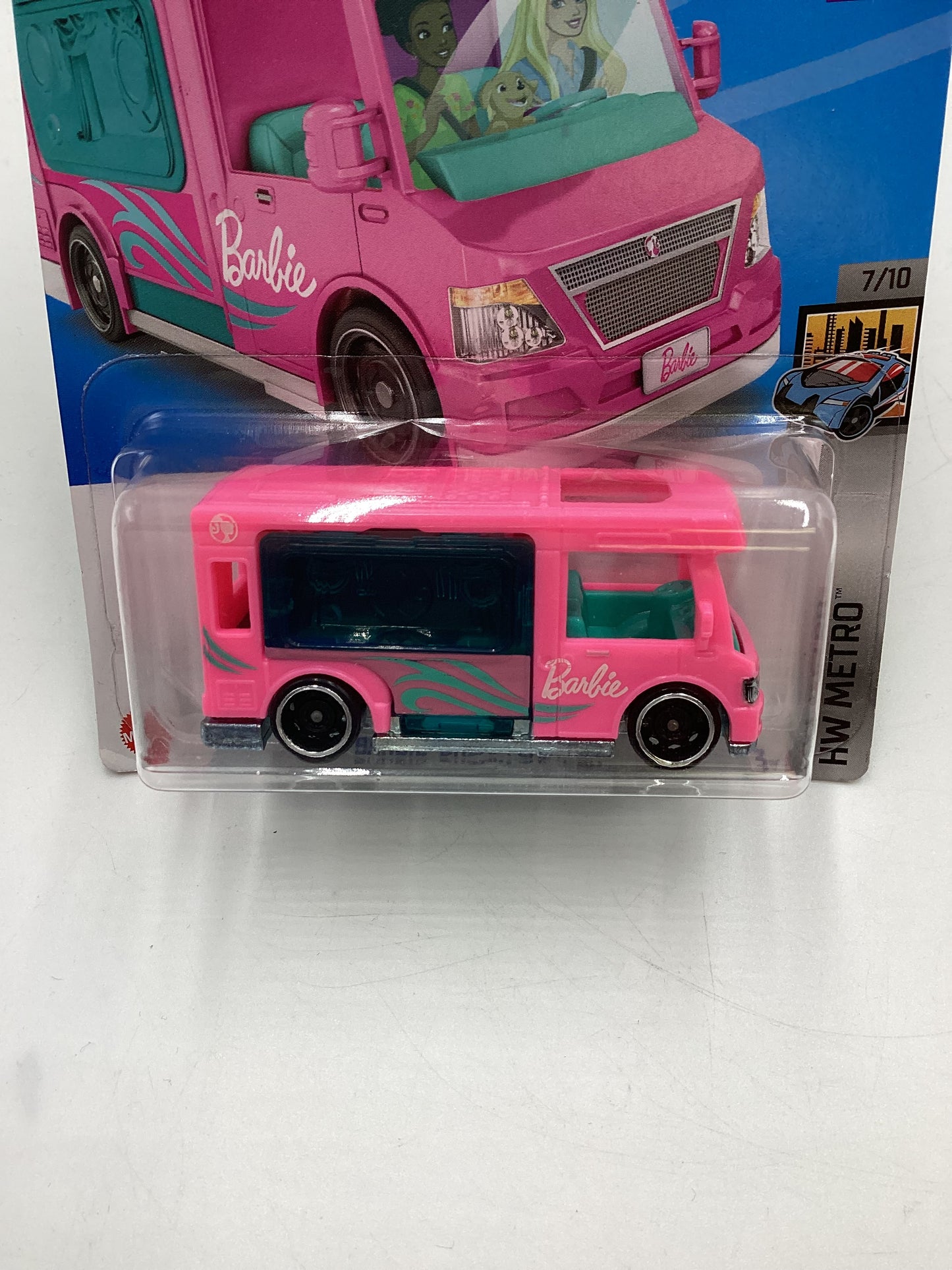 2022 Hot Wheels Metro #56 Barbie Dream Camper Pink