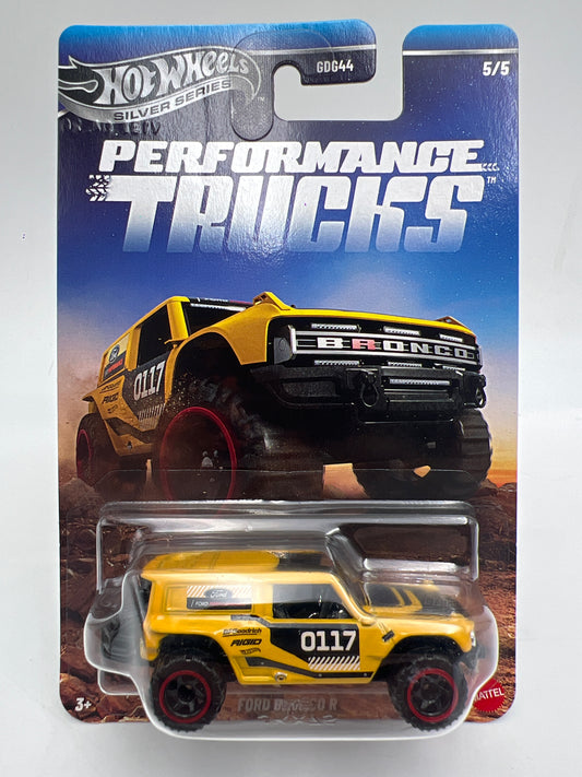 2026 Hot Wheels Performance Trucks #5 Ford Bronco R Yellow 168E