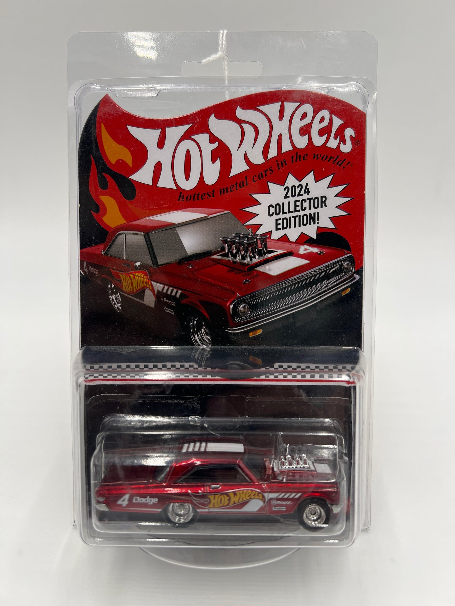 2024 Hot Wheels RLC Collector Edition Mail In #4 65 Dodge Coronet Red W/Protector