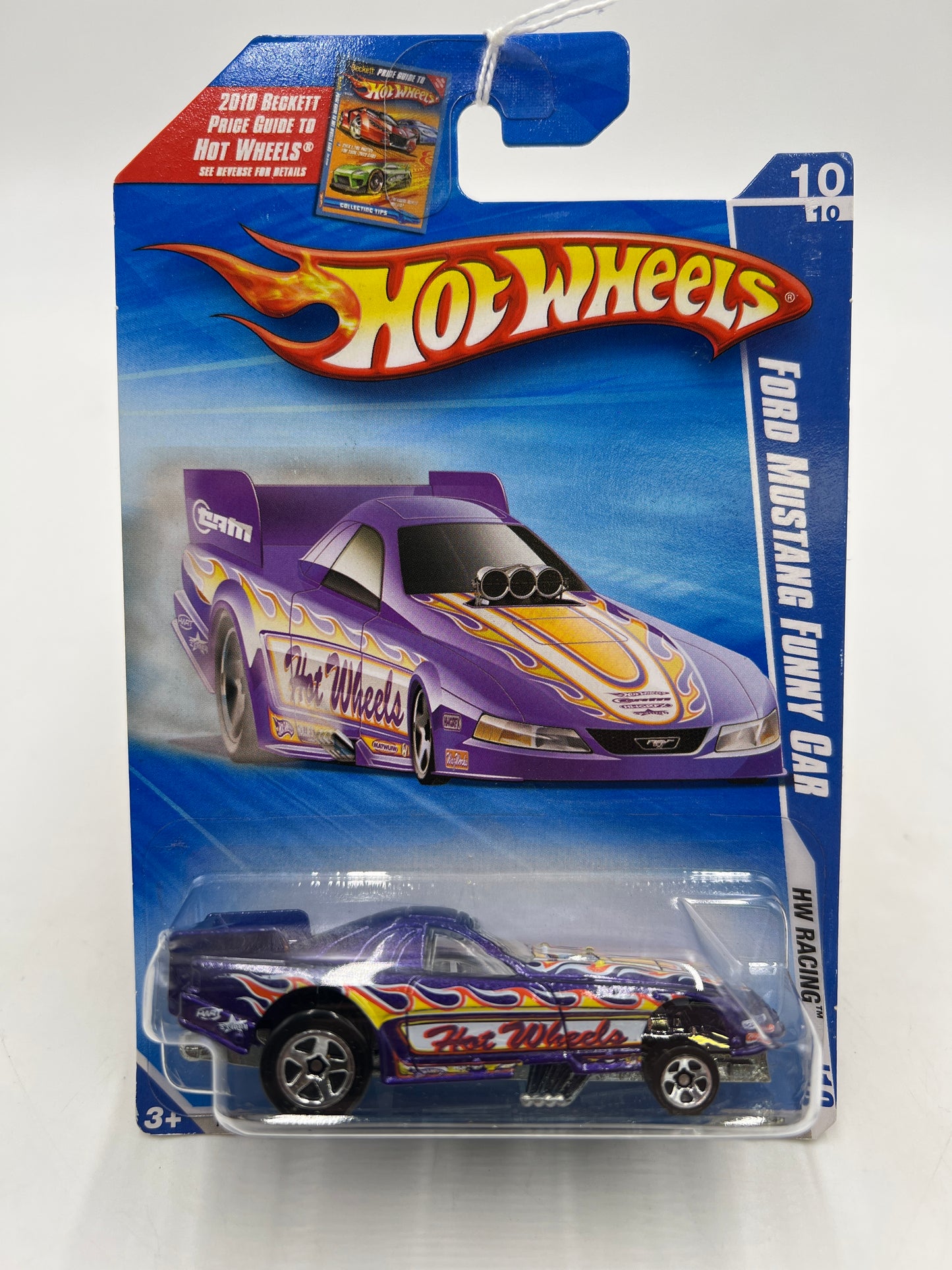 2010 Hot Wheels Racing #158 Ford Mustang Funny Car Purple 22i