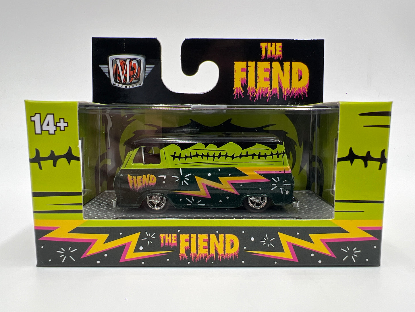 2025 M2 Machines Walmart Exclusive Halloween The Fiend 1965 Ford Econoline Van WMTS21