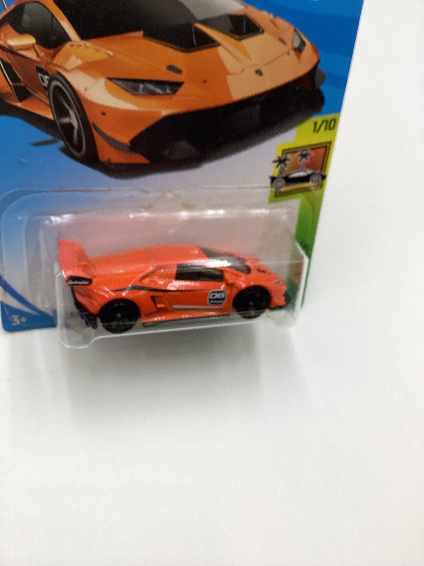 2018 Hot Wheels #268 Lamborghini Huracan LP 620-2 Super Trofeo Orange 101C