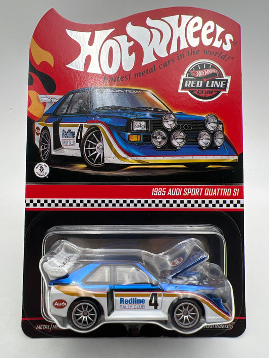 2026 Hot Wheels RLC Exclusive 1985 Audi Sport Quattro S1 Blue/White W/Protector