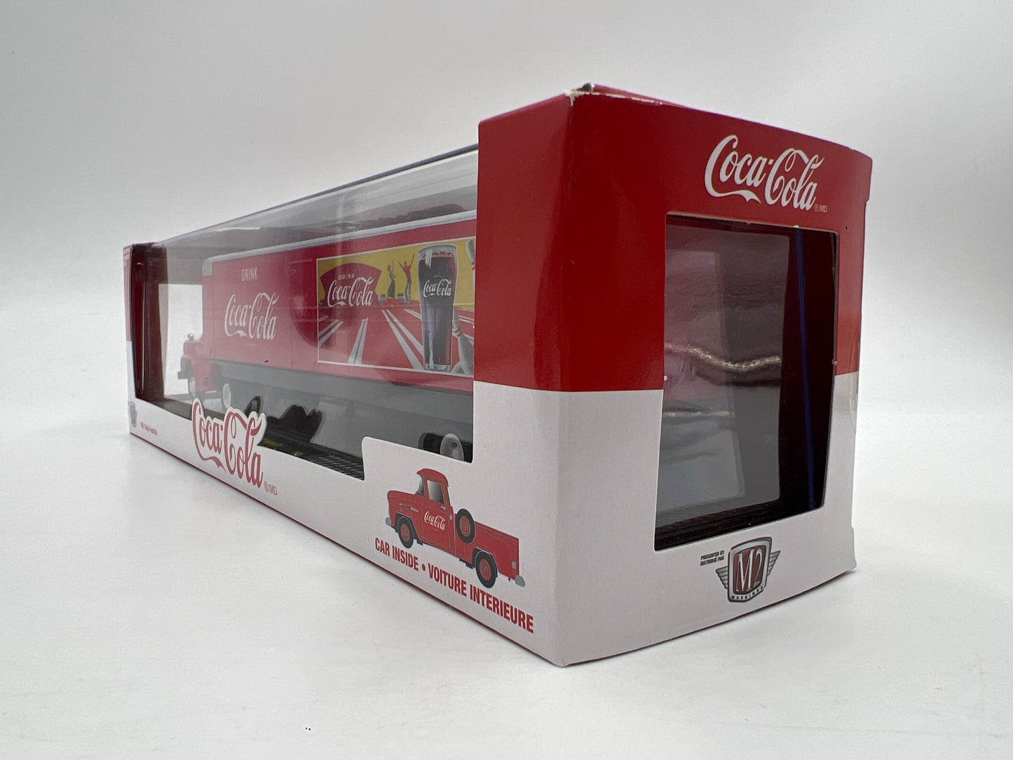 M2 Machines Auto Haulers Coca Cola 1958 Chevrolet Spartan LCF & 1958 Chevrolet Apache Stepside 50S01