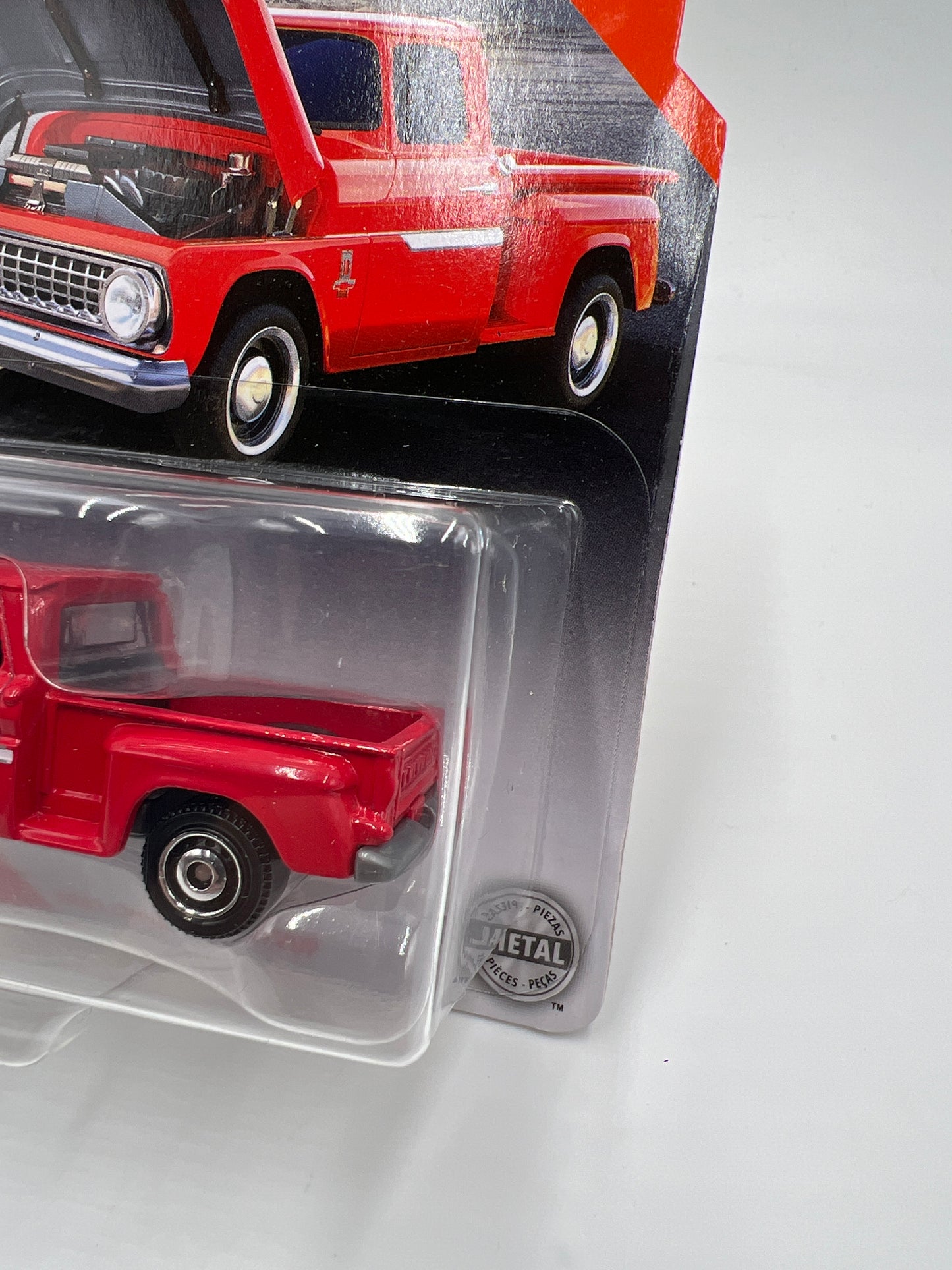 Matchbox Moving Parts 1963 Chevy C10 Pickup Red 167Q