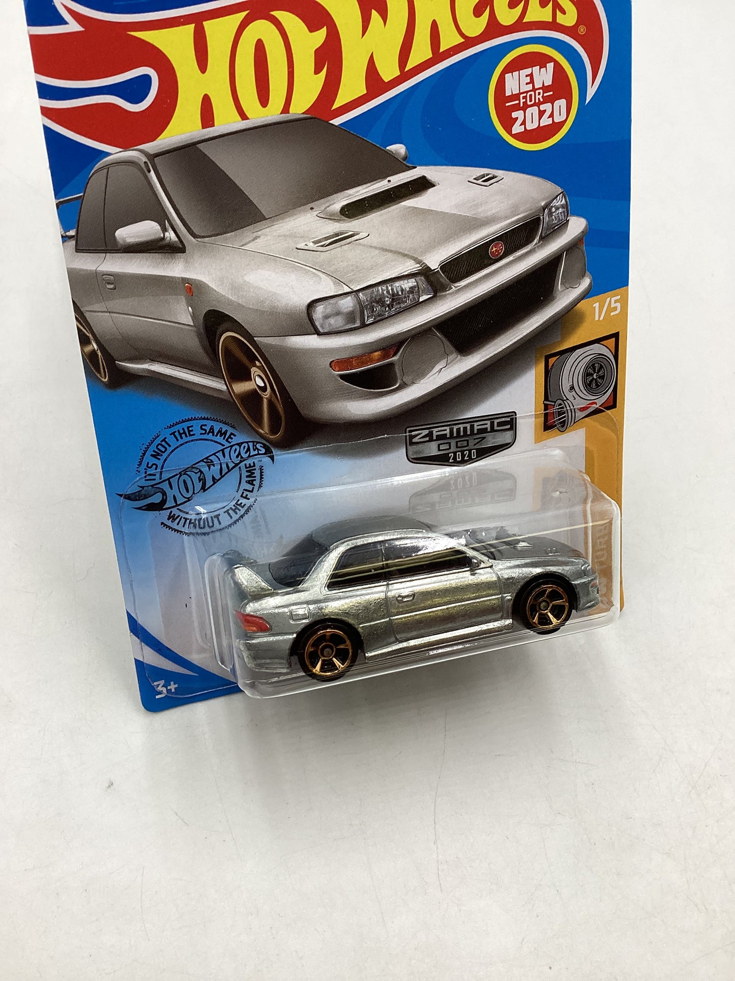 2020 Hot wheels Zamac 007 #23 *Cracked Blister* 98 Subaru Impreza 22B STI-version 148A