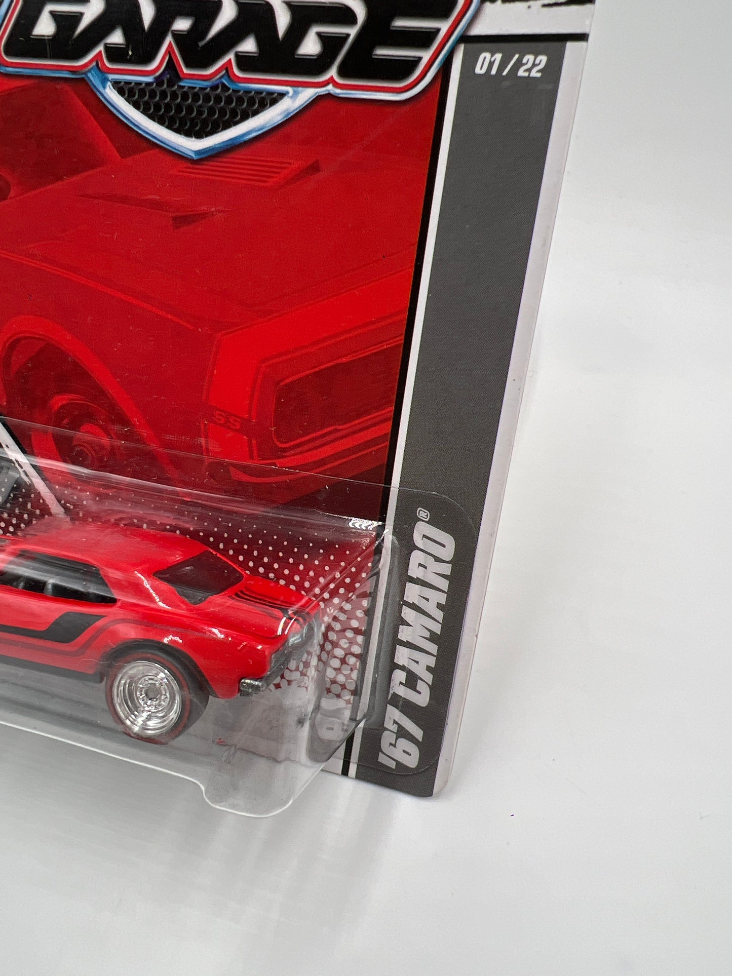 Hot Wheels Premium Garage Series Toys R Us Exclusive 67 Camaro Red W/Protector VHTF