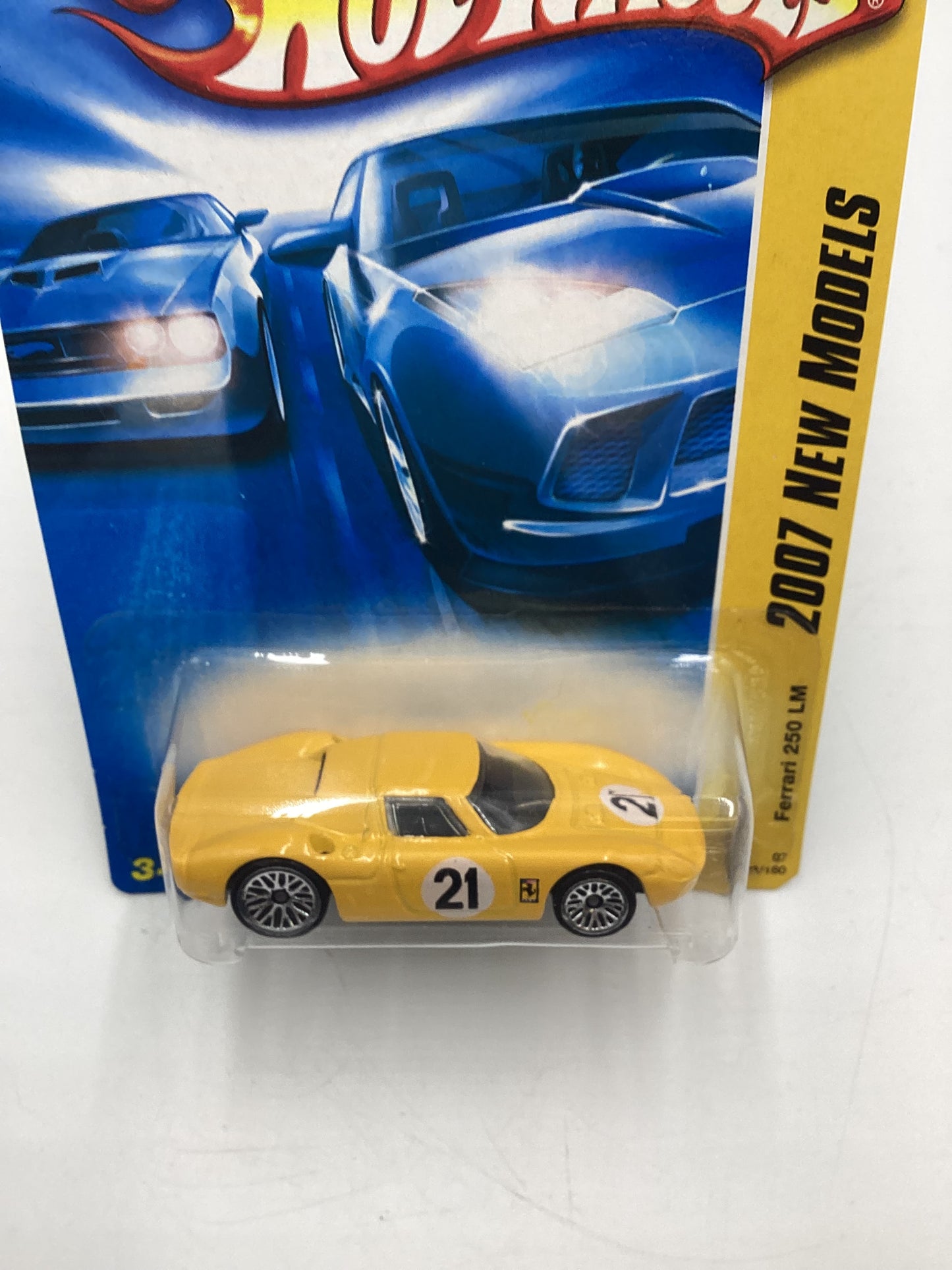 2007 Hot Wheels New Models #23 Ferrari 250 LM Yellow SR