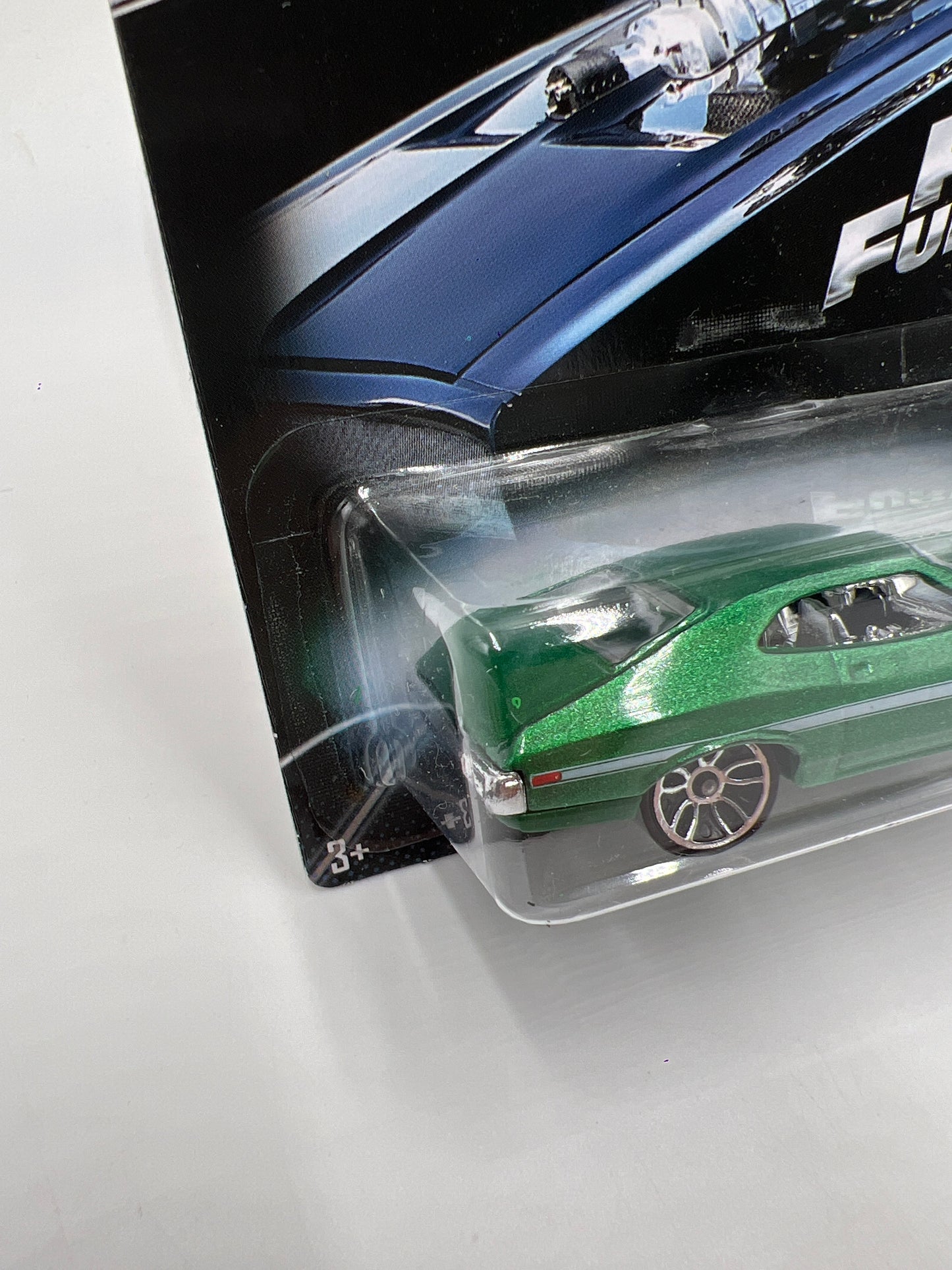Hot Wheels Fast and Furious #5 5/8 72 Ford Gran Torino Sport Green 70G