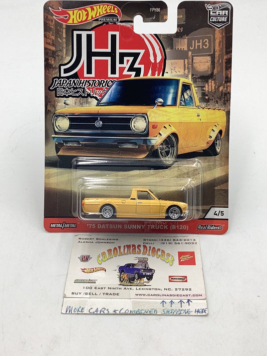 Hot Wheels Japanese Historics 3 75 Datsun Sunny Truck 4/5