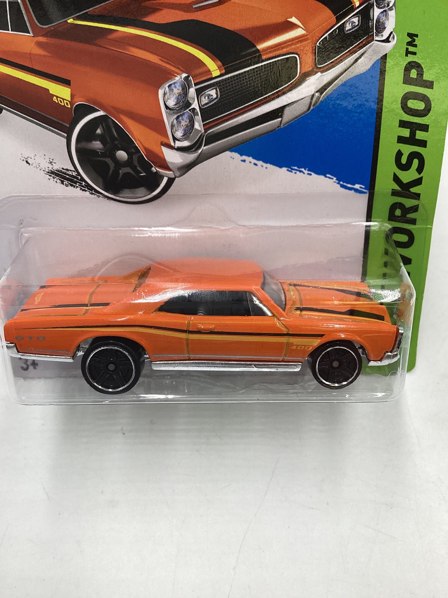 2015 Hot Wheels Toys R Us Exclusive #228 67 Pontiac GTO Orange 237A