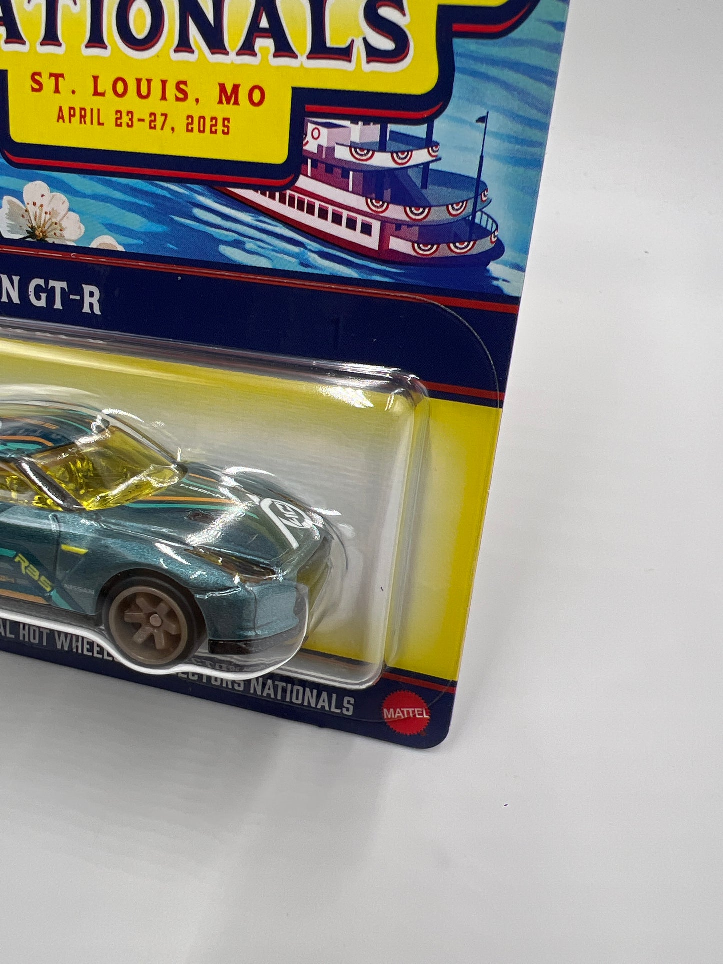 2025 Hot Wheels 25th Annual Collectors Nationals Dinner Car  1789/4200 2009 Nissan GT-R W/Protector