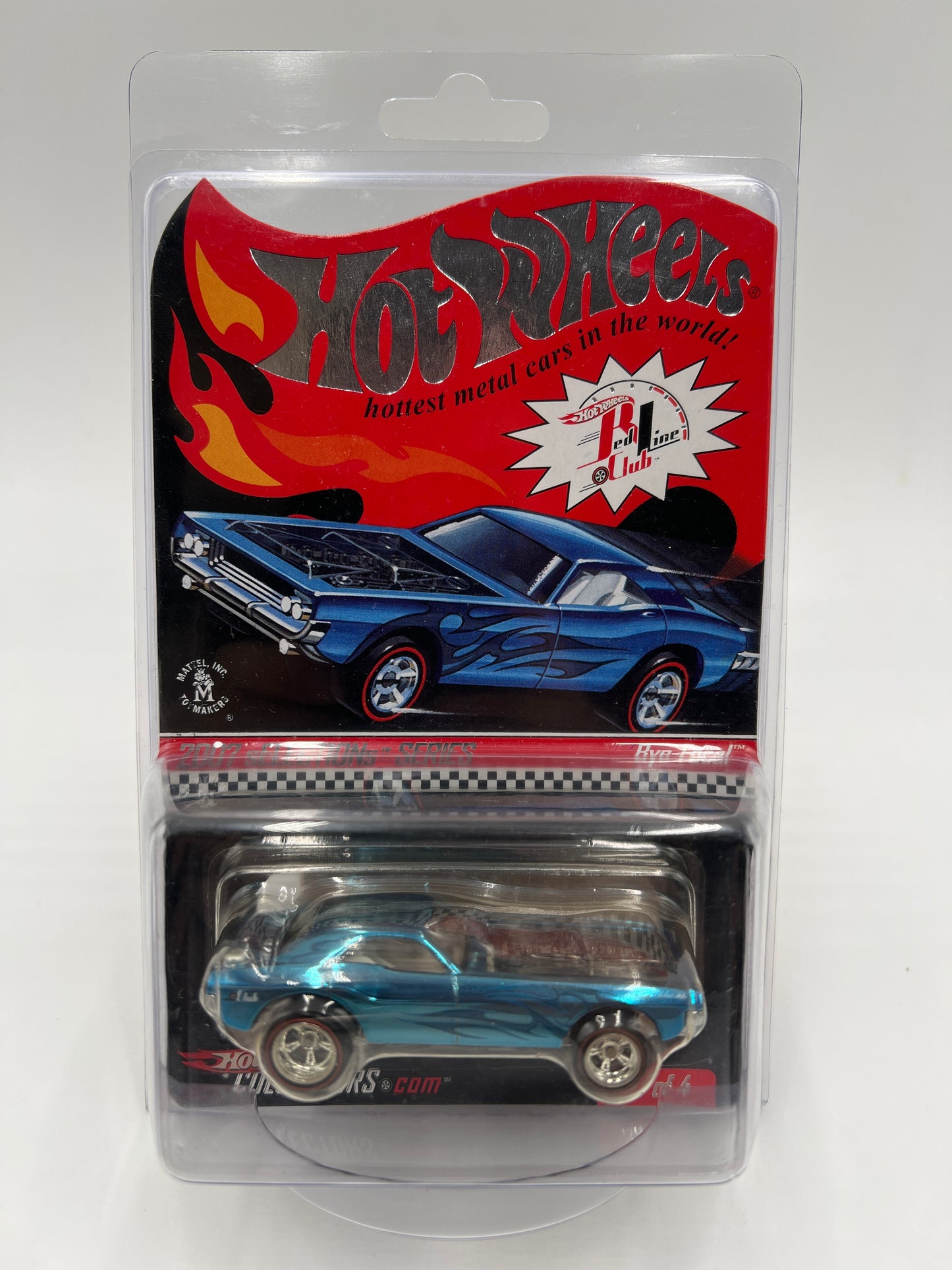 2007 Hot Wheels RLC sELECTIONs Series #3A Bye-Focal Blue 7417/7716 W/Protector