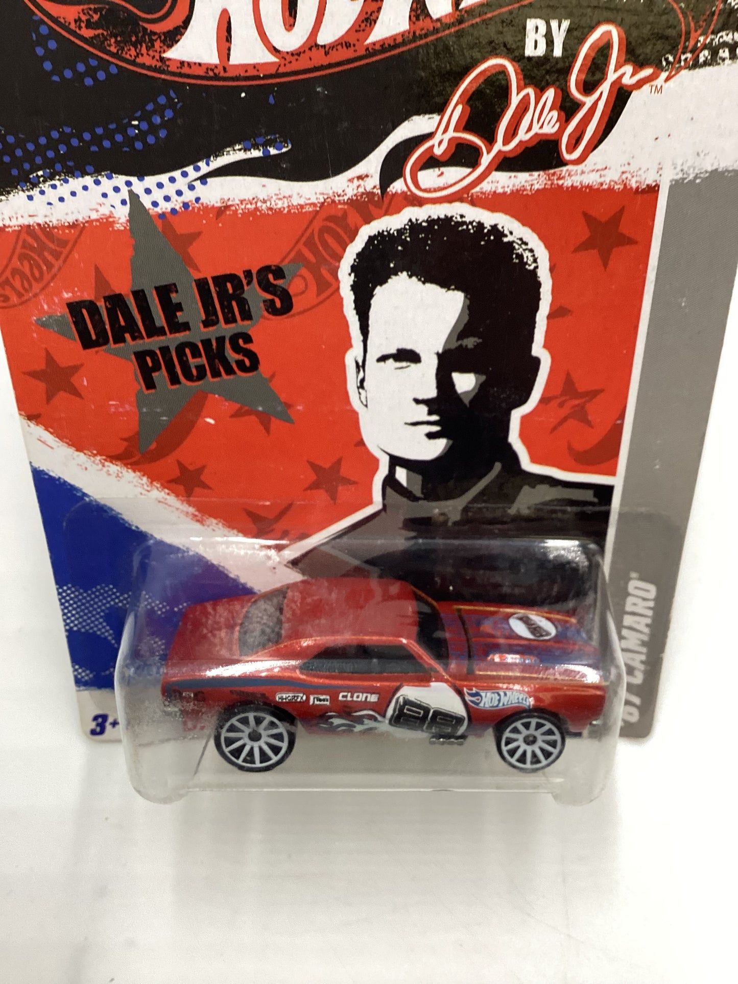 2011 Hot wheels Dale Jrs Picks #4 67 Camaro Red Opening Hood 152C