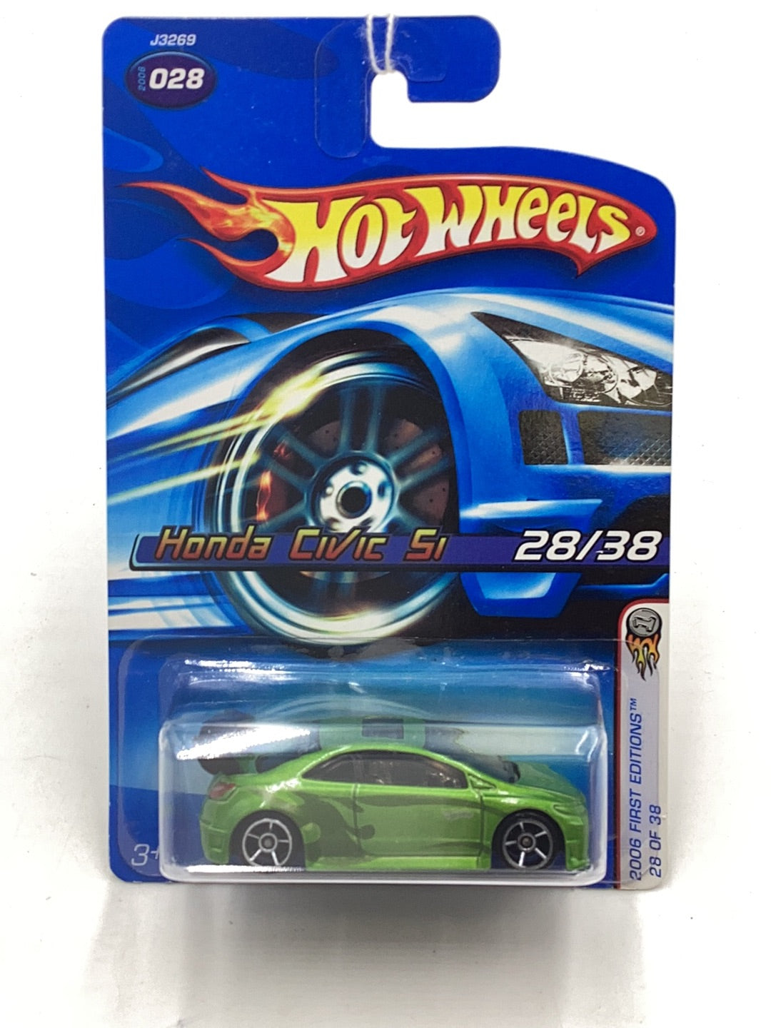 2006 Hot wheels #28 Honda Civic Si 76A