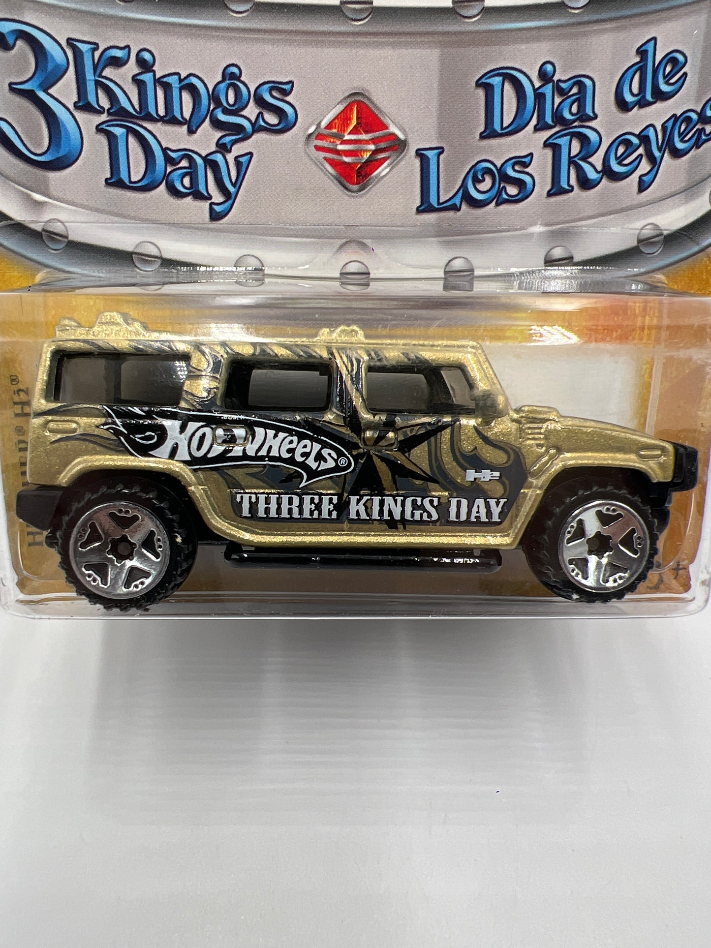 2010 Hot Wheels 3 Kings Day Hummer H2 Gold 158D
