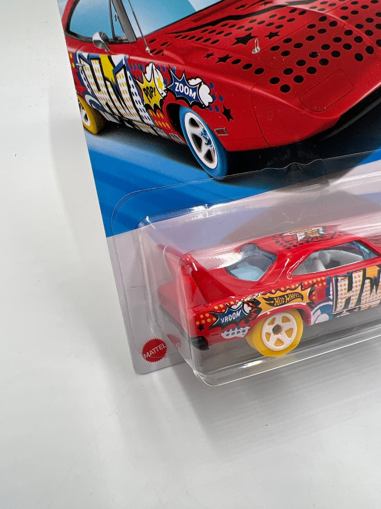 2025 Hot Wheels Art Cars #87 70 Plymouth Superbird Red 58E