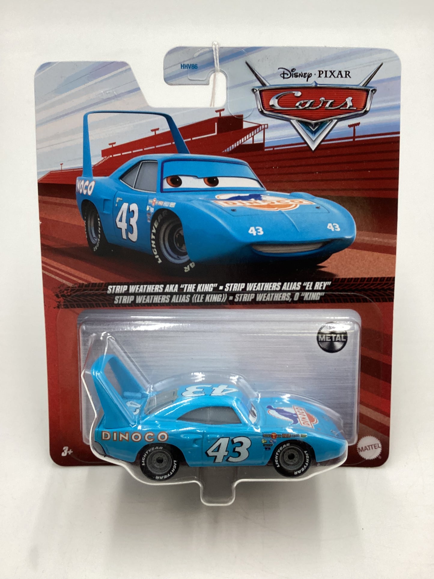 Disney Pixar Cars Strip Weathers Aka The King Blue 140B