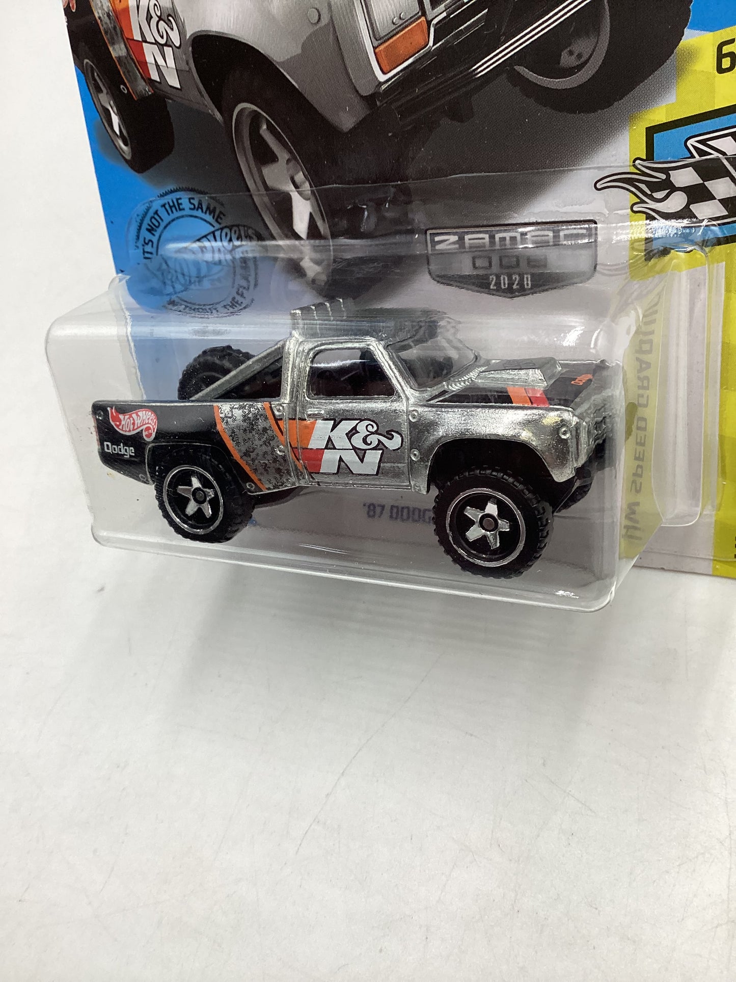 2020 Hot wheels Zamac 008 #128 87 Dodge D100 148D