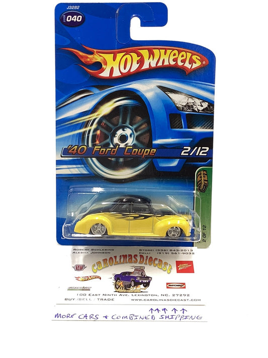 2006 Hot Wheels #40 40 Ford Coupe T-Hunt Series 2 of 12 71A