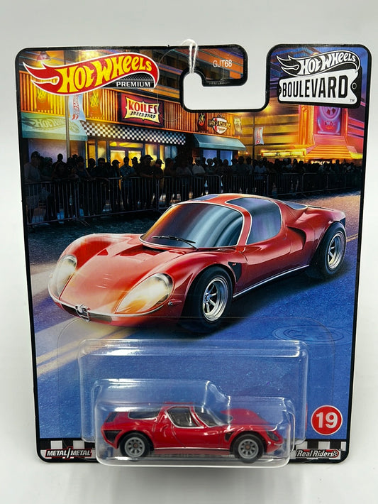 Hot Wheels Premium Boulevard #19 ‘69 Alfa Romeo 33 Stradale 265E