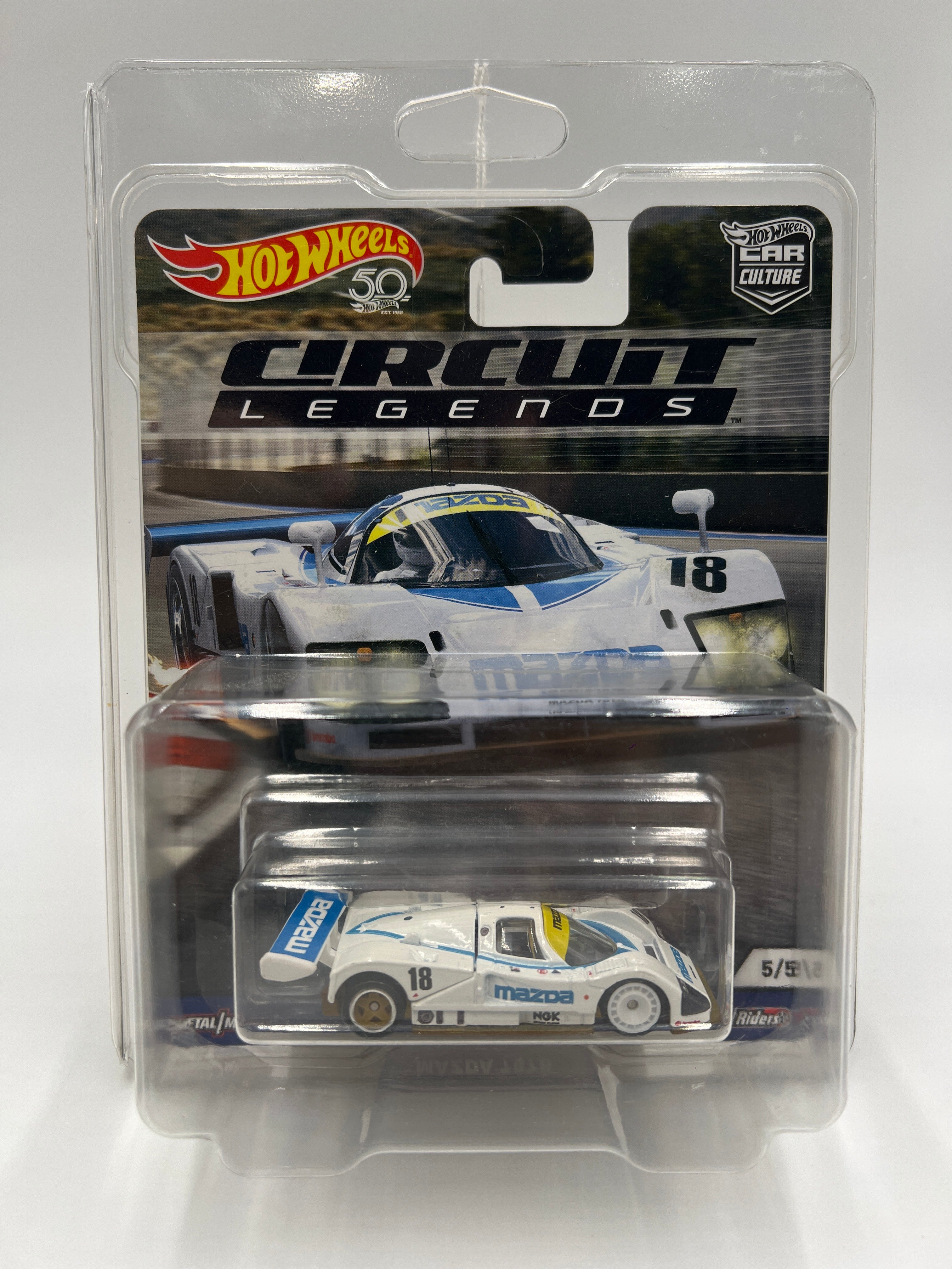 2018 Hot Wheels Car Culture Premium Circuit Legends #5 Mazda 787B