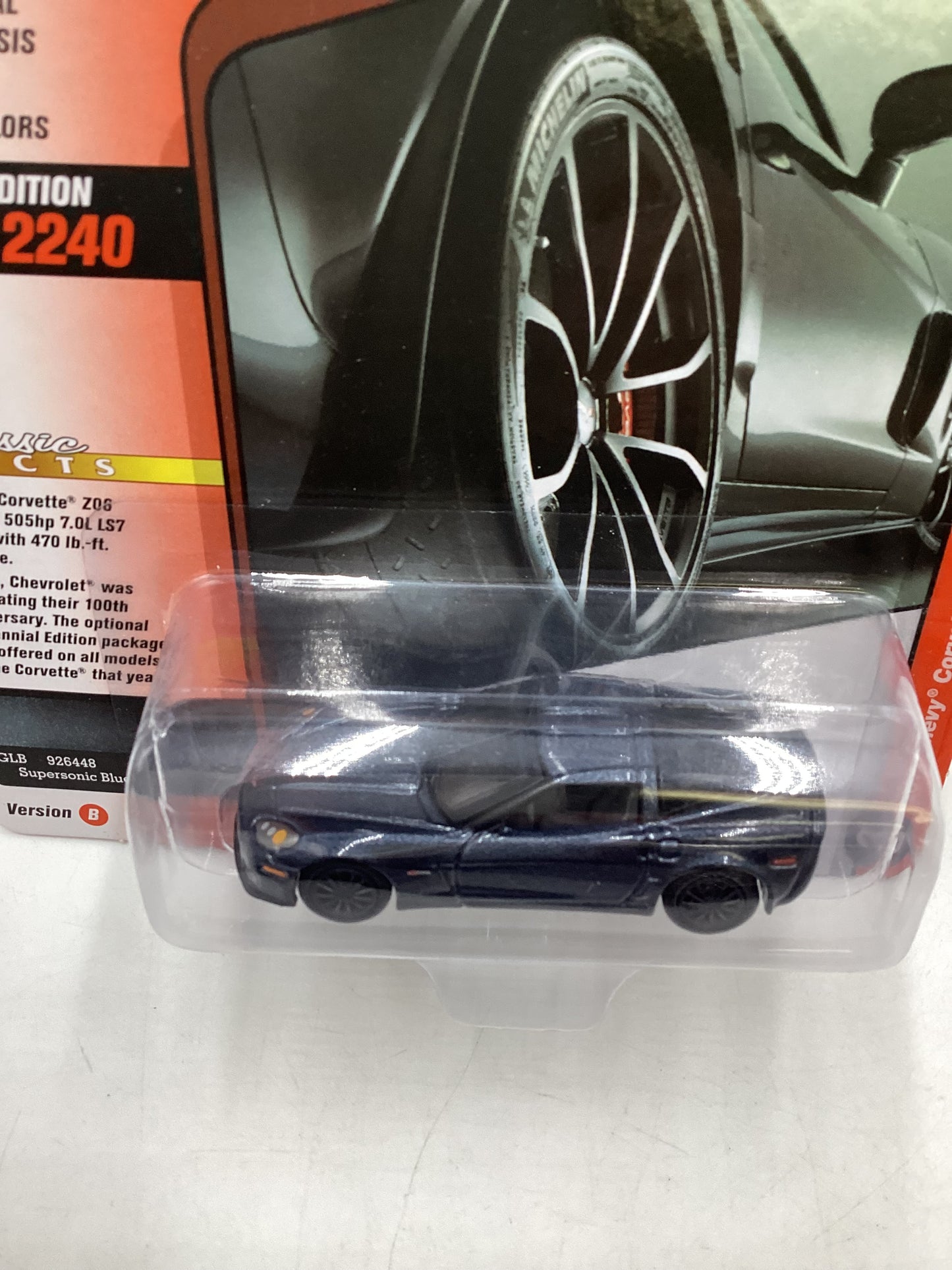 Johnny Lightning ZO6 2012 Chevy Corvette ZO6 221D