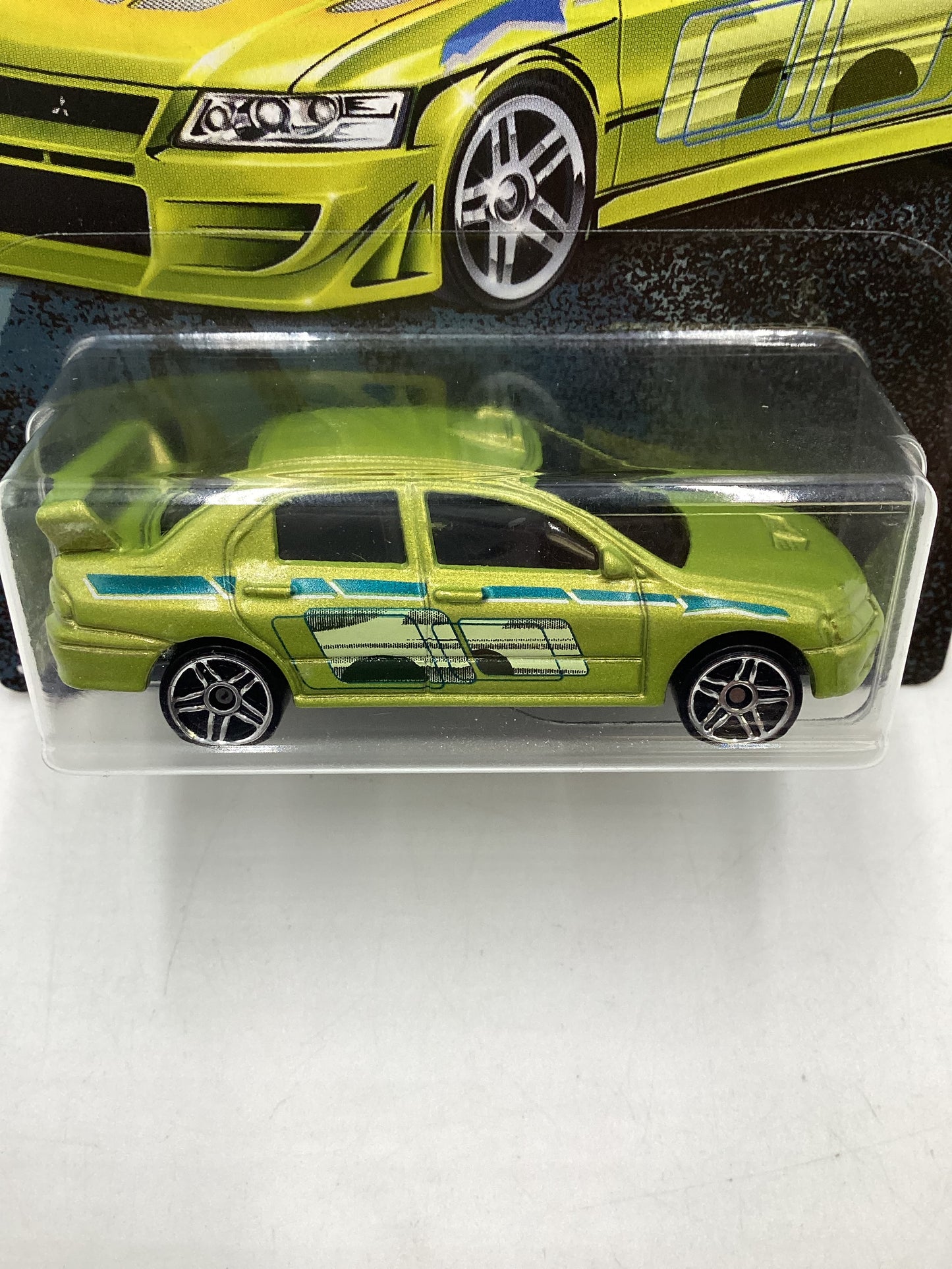 Hot wheels 2019 Fast and furious 2 Fast 2 Furious Mitsubishi Lancer Evolution #3 with protector