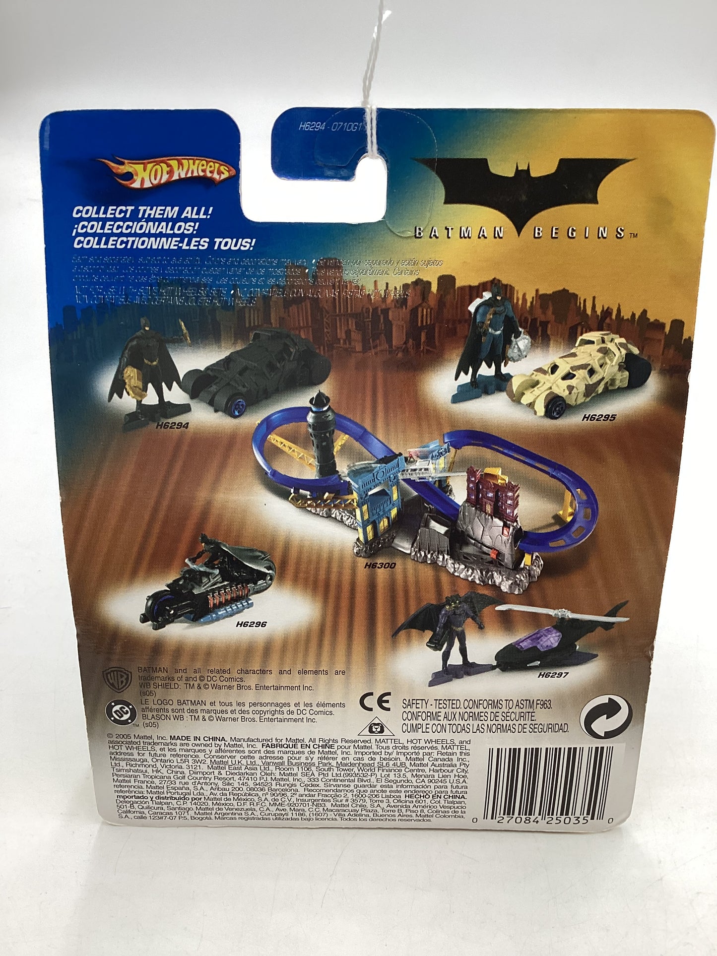 2005 Hot Wheels Batman Begins Camo Batmobile