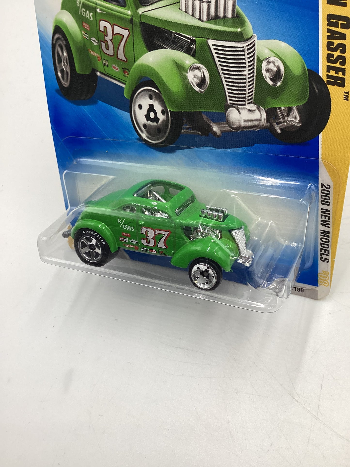 2008 Hot Wheels New Models #25 Pass N Gasser Green 56E