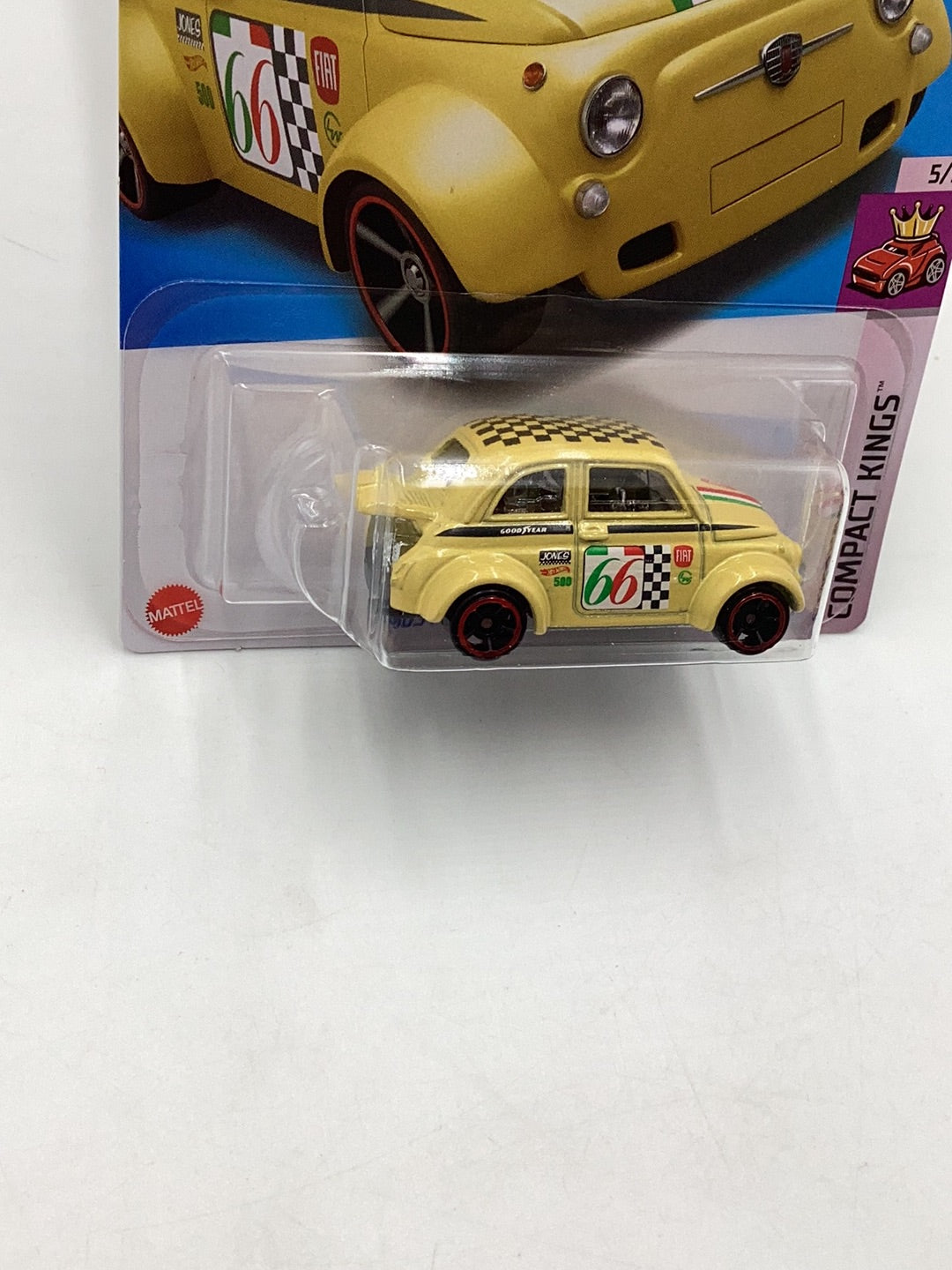 Hot Wheels 2024 E Case #117 60s Fiat 500D Modificado 66i