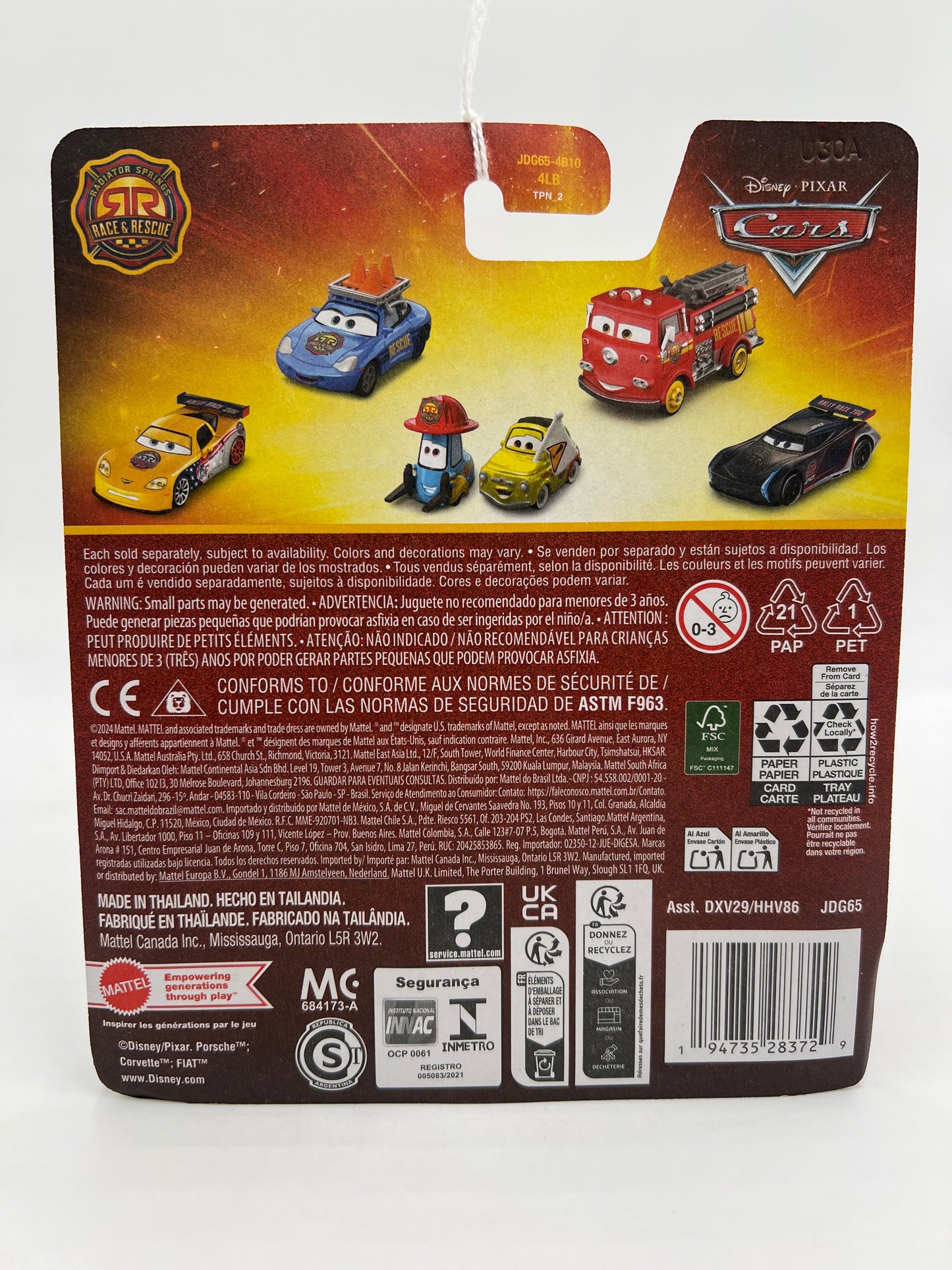 2025 Disney Pixar Cars Radiator Springs Race & Rescue Morgan Martin 142D