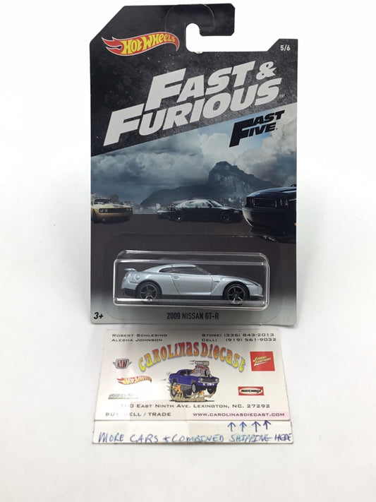 2021 Hot wheels fast and furious 5/6 2009 Nissan GT-R HH8