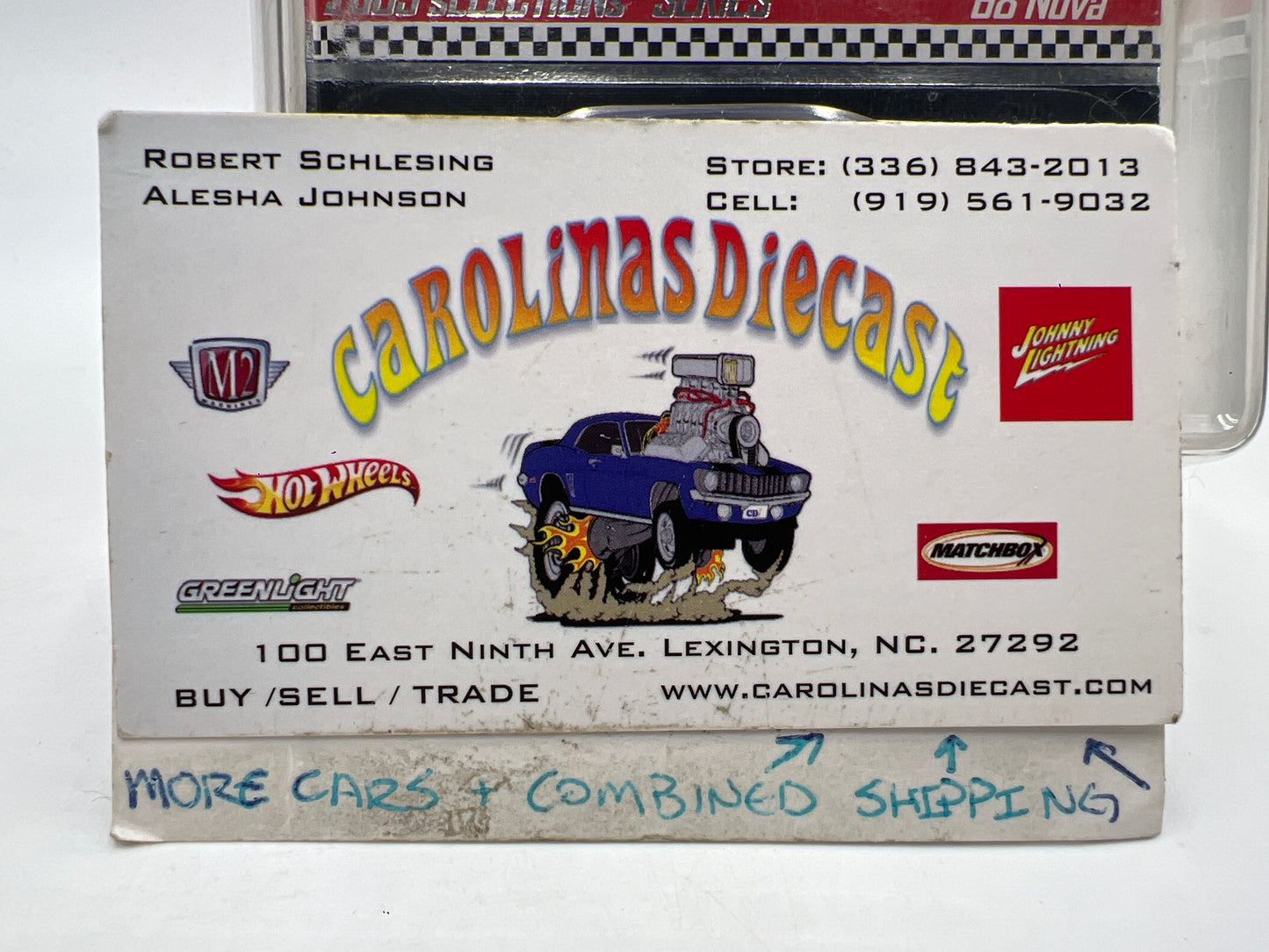 2005 Hot Wheels RLC sELECTIONs Series 2380/7950 68 Nova Dark Blue W/Protector