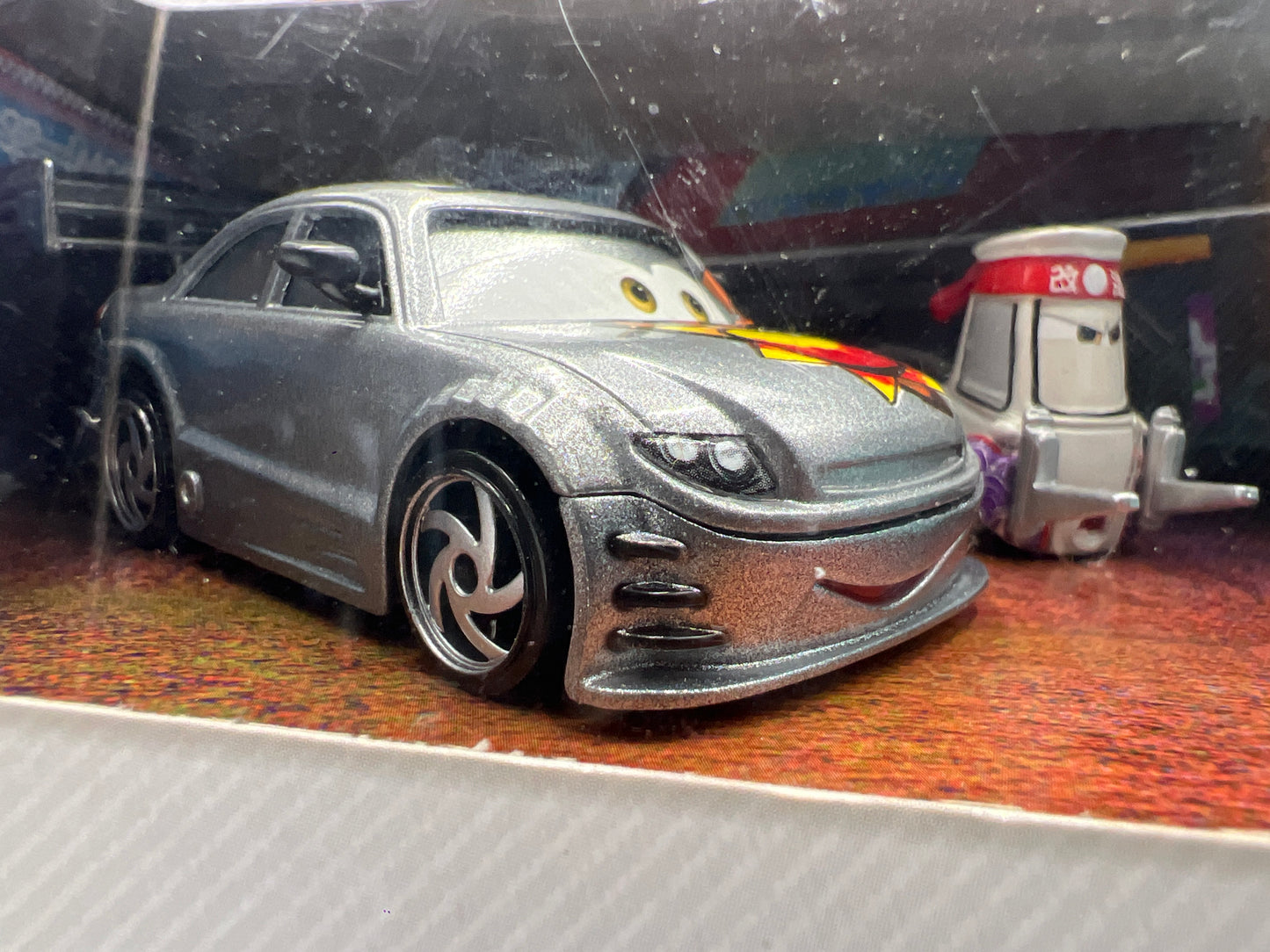 Disney Pixar The World of Cars Walmart Exclusive 3 Pack Tokyo Race Party VHTF