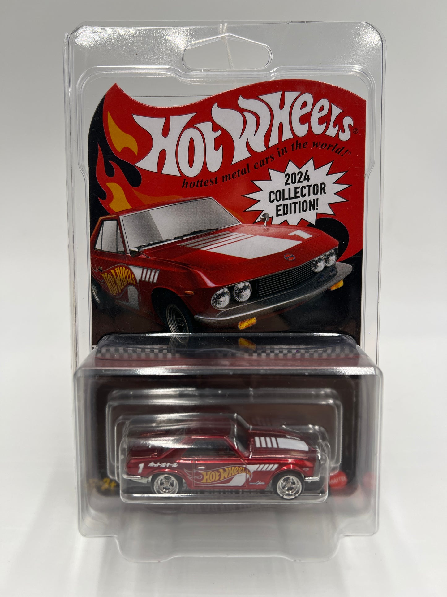 2024 Hot Wheels RLC Collector Edition Dollar General Mail In #1 Nissan Silvia CSP311 Red W/Protector